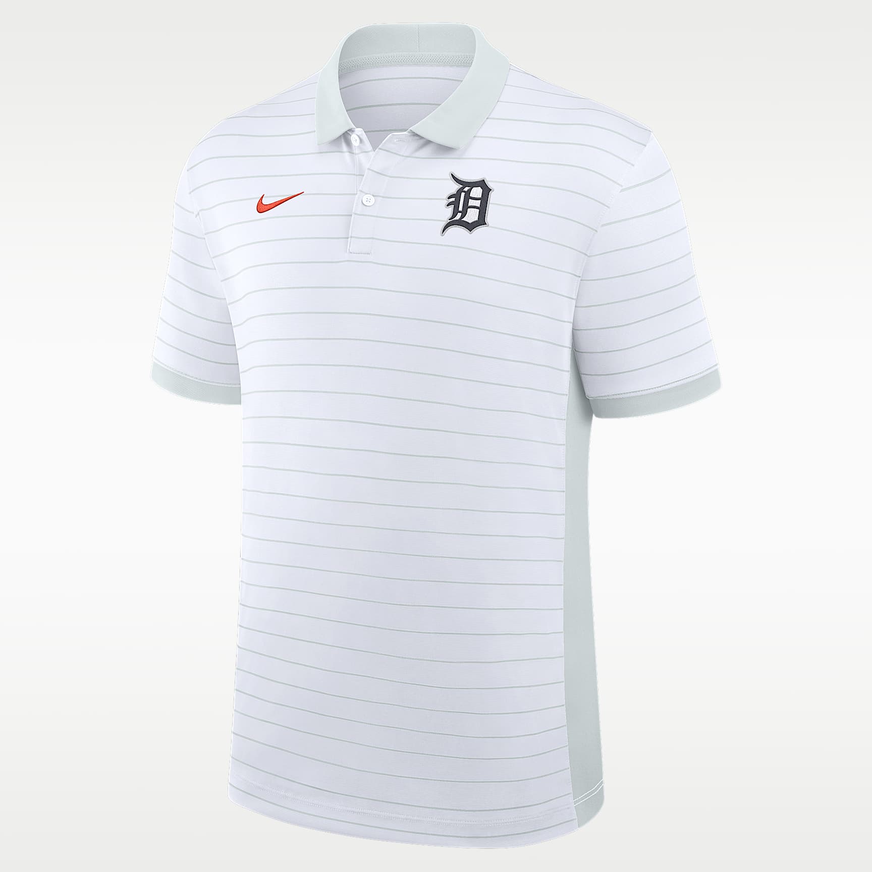 Detroit Tigers Authentic Collection Striped Victory Men's Nike Dri-FIT MLB Polo