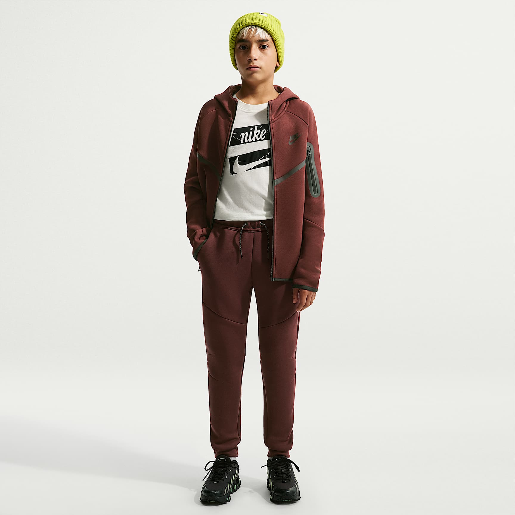 Joggers para niño talla grande Nike Sportswear Tech Fleece