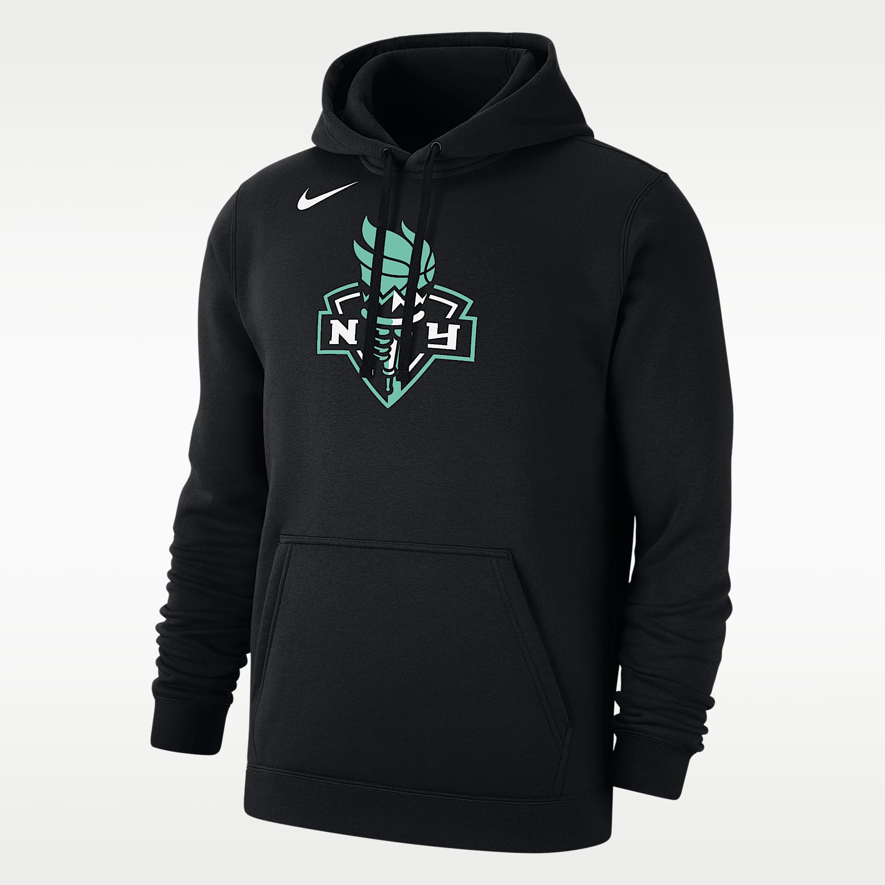 New York Liberty Club Men's Nike WNBA Fleece Pullover Hoodie