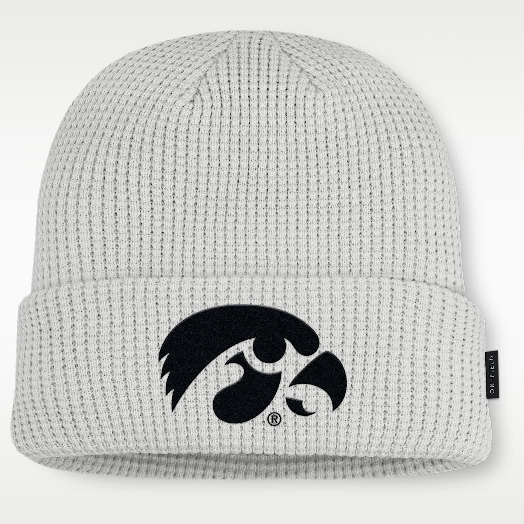Gorro con dobladillo universitario Nike para hombre Iowa Utility Off-Field