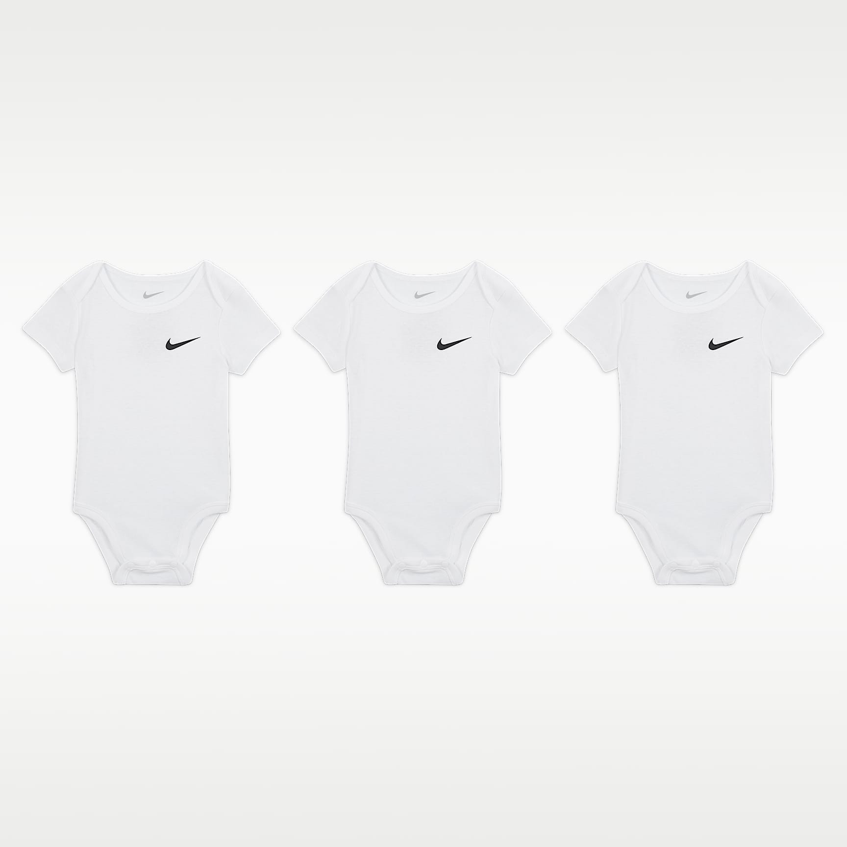 Paquete de 3 bodys Nike Mini Me para bebé