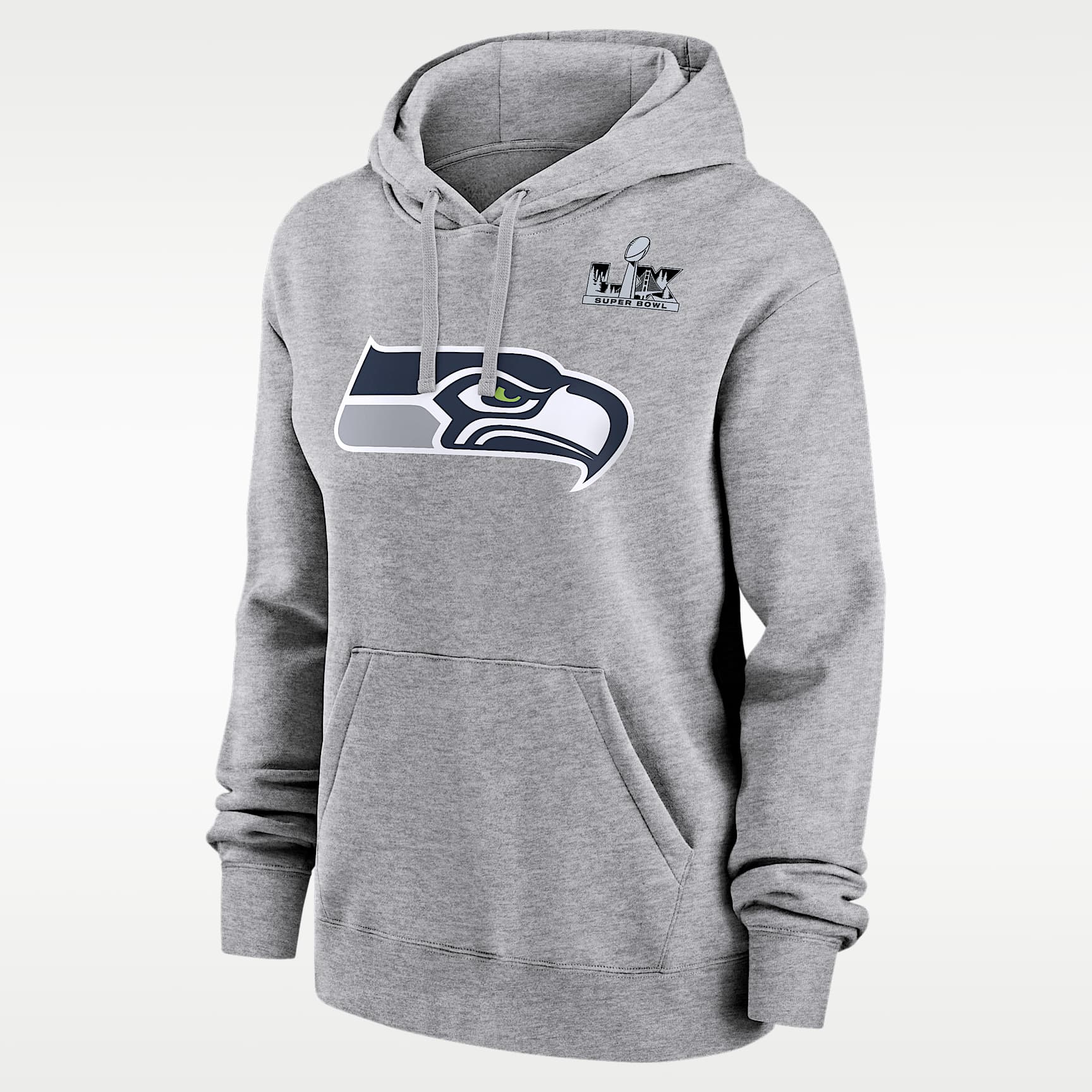 Jaxon Smith-Njigba Seattle Seahawks Super Bowl LX Women's Nike NFL Pullover Hoodie
