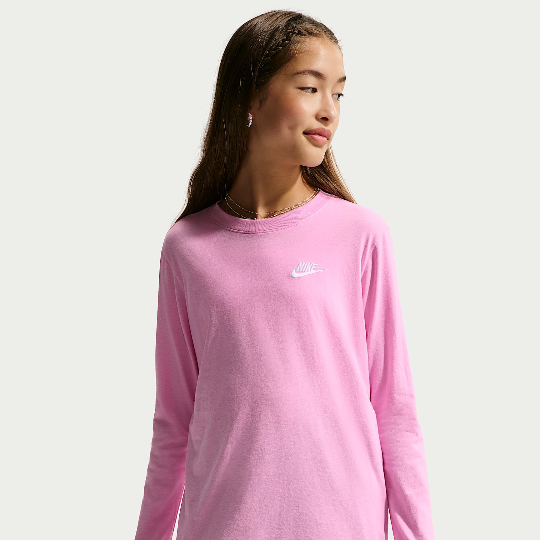 Nike Sportswear Big Kids' Long-Sleeve T-Shirt