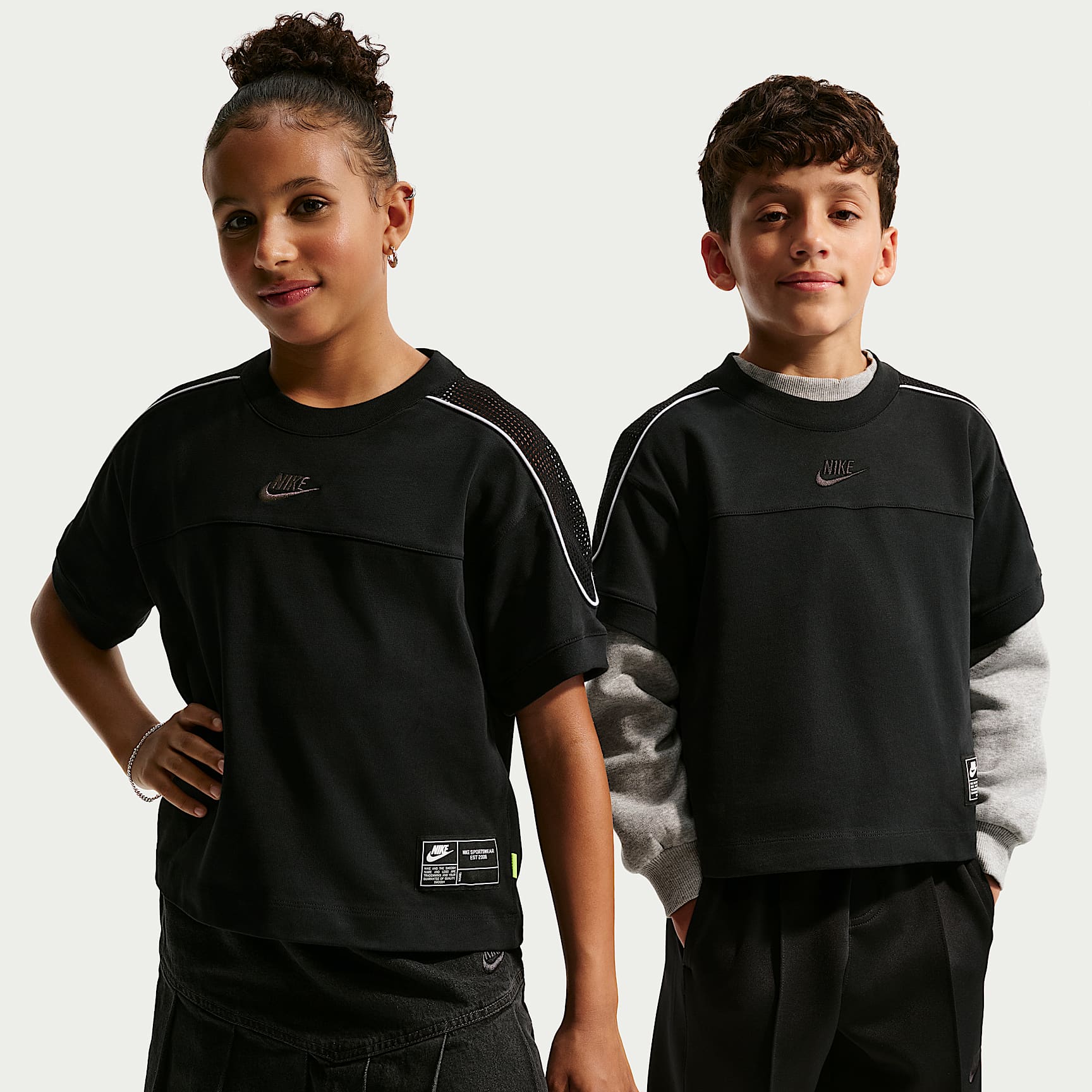 Nike Sportswear Collection Big Kids' Short-Sleeve Top