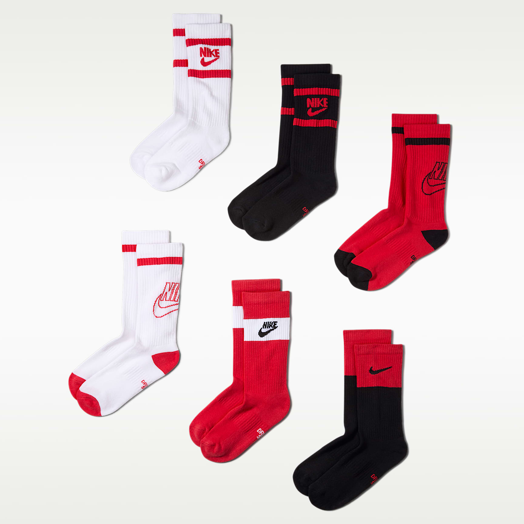 Calcetas acolchadas para niños (6 pares) Nike Everyday