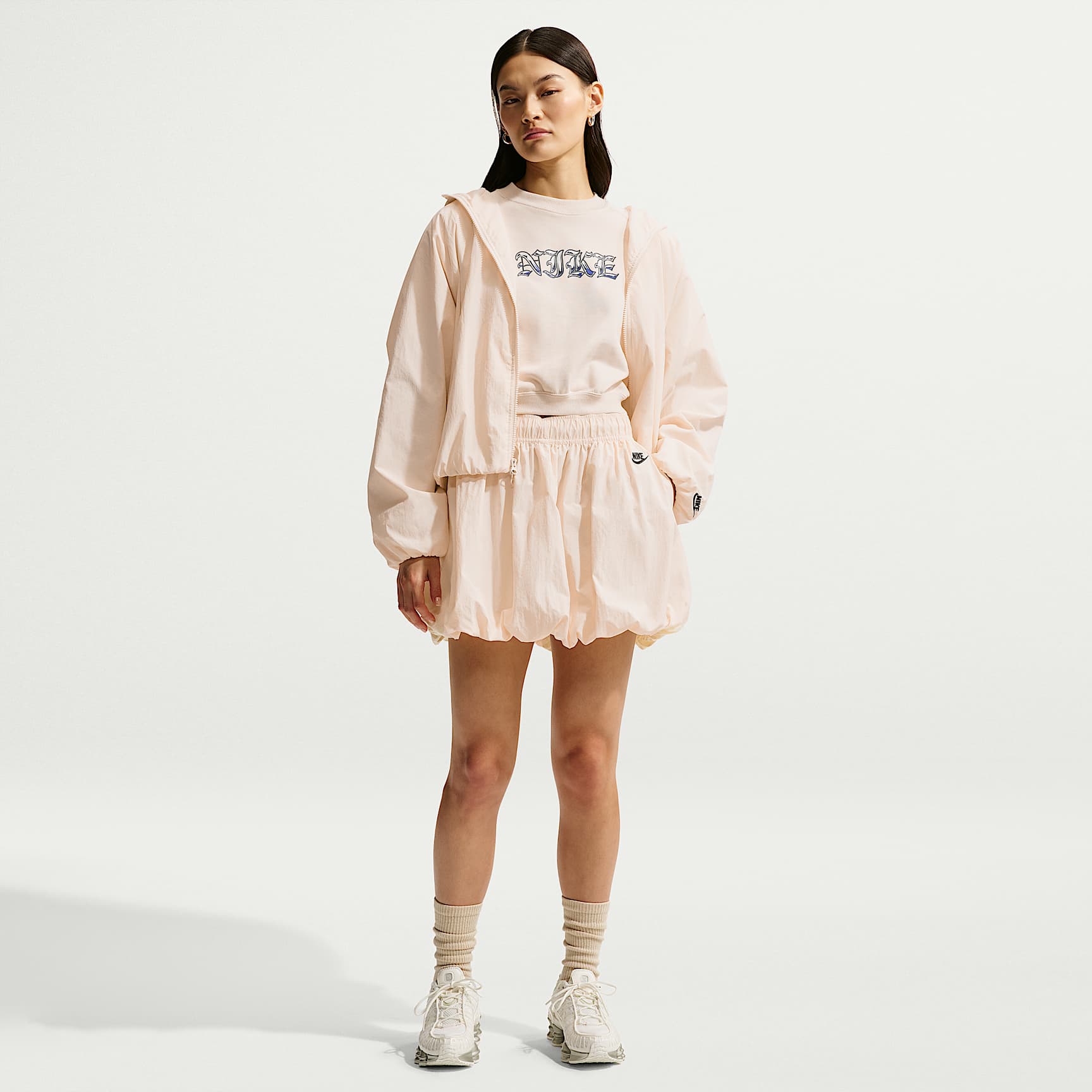 나이키 스포츠웨어 여성 루즈 버블 스커트