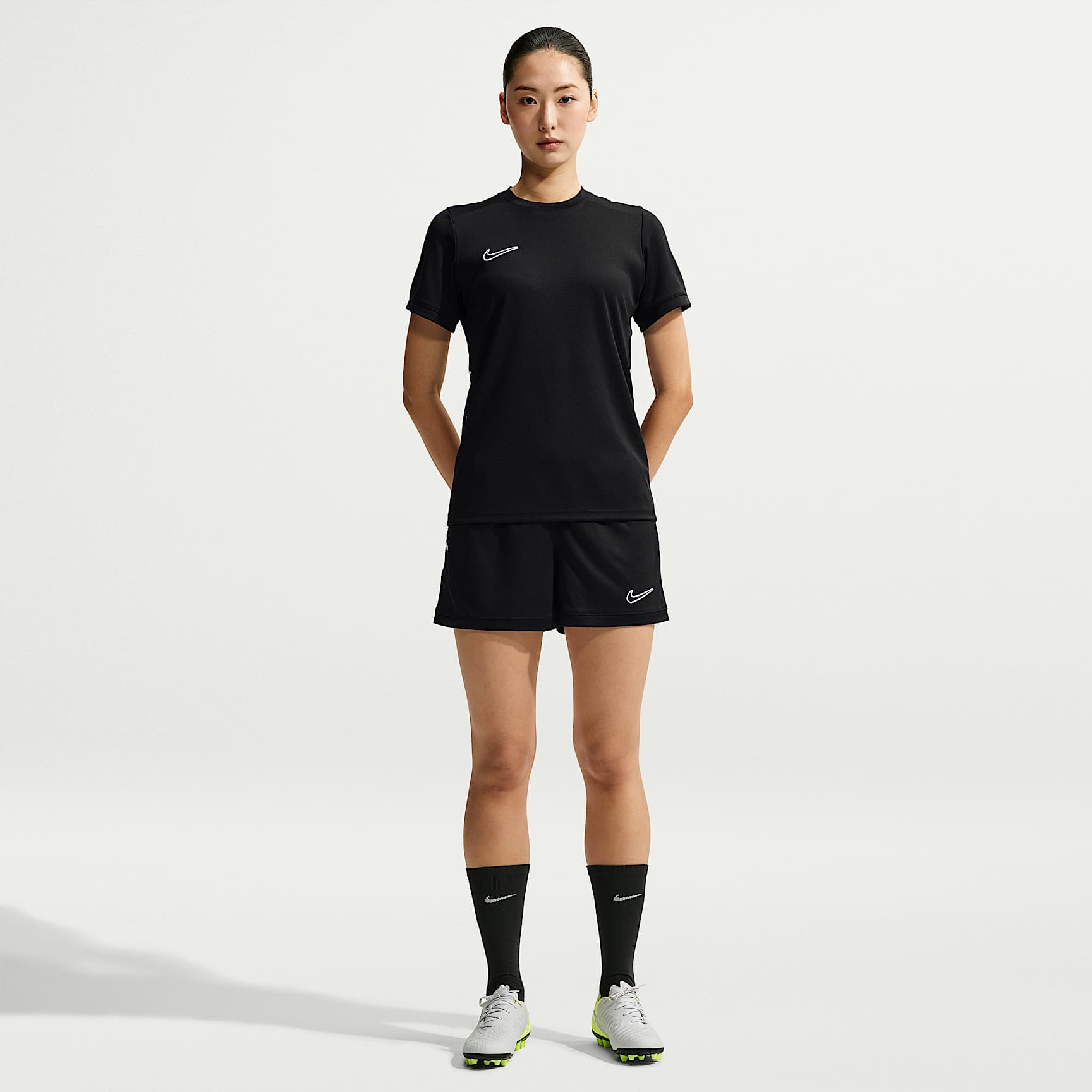 나이키 아카데미 여성 드라이 핏 4인치 축구 쇼츠
