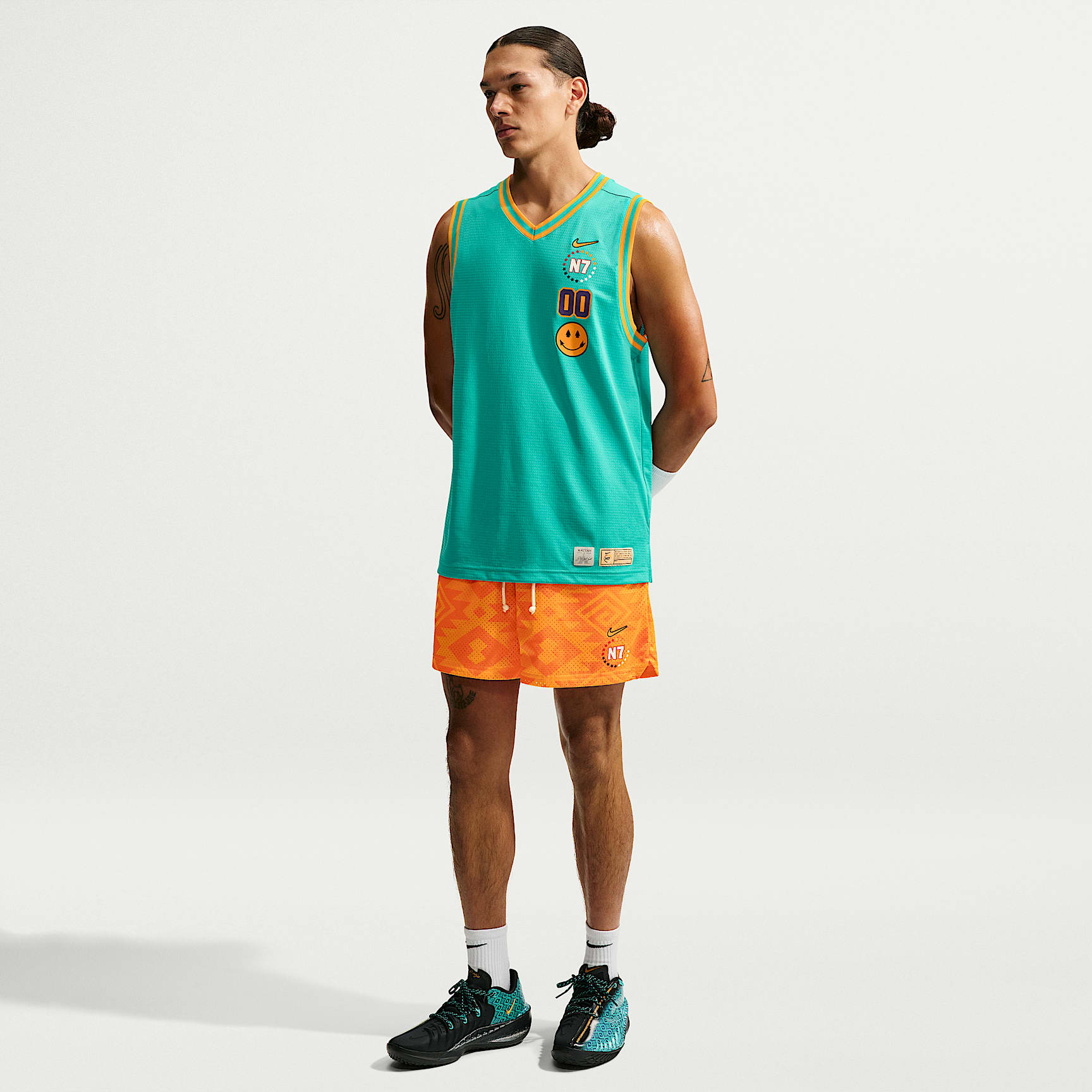 Nike Standard Issue N7 Men's 12.5cm (Approx.) Dri-FIT Mesh Basketball Shorts