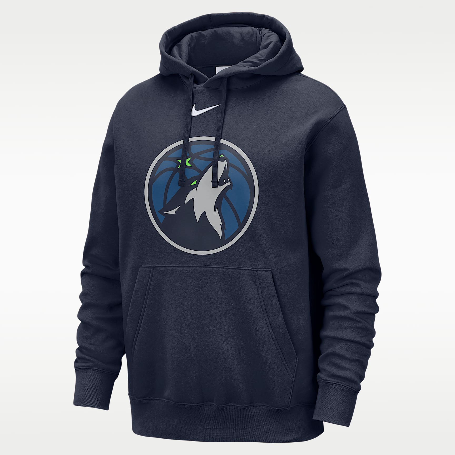Sudadera con gorro sin cierre Nike de la NBA para hombre Minnesota Timberwolves Club