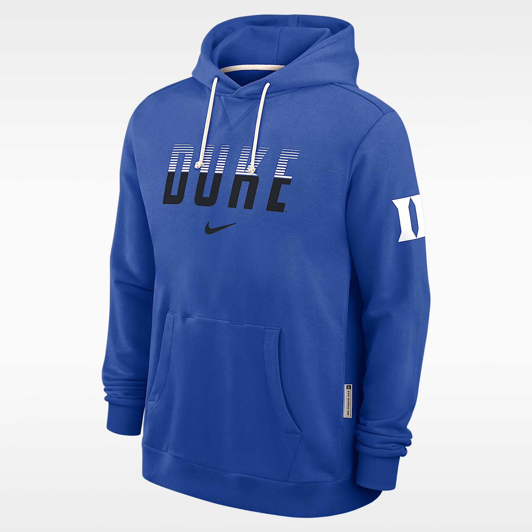 Duke Sideline Standard Issue Men's Nike Dri-FIT College Pullover Hoodie