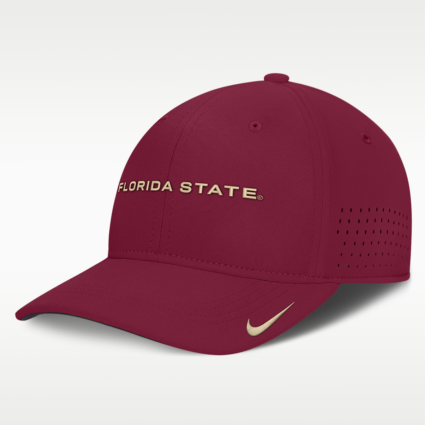 Gorra universitaria Nike Dri-FIT para hombre Florida State Sideline Club Gameday