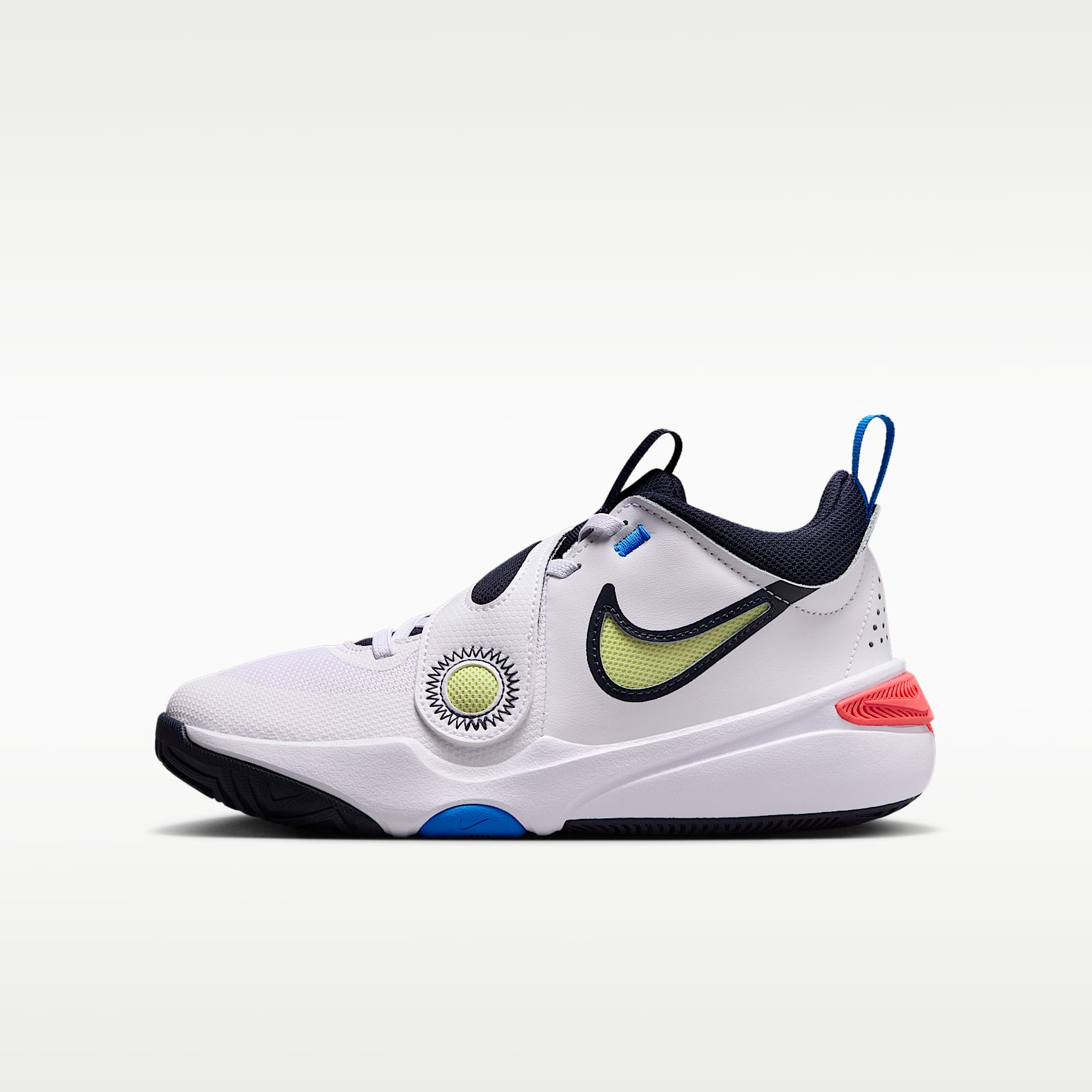 Tenis de básquetbol para niños grandes Nike Team Hustle D 11