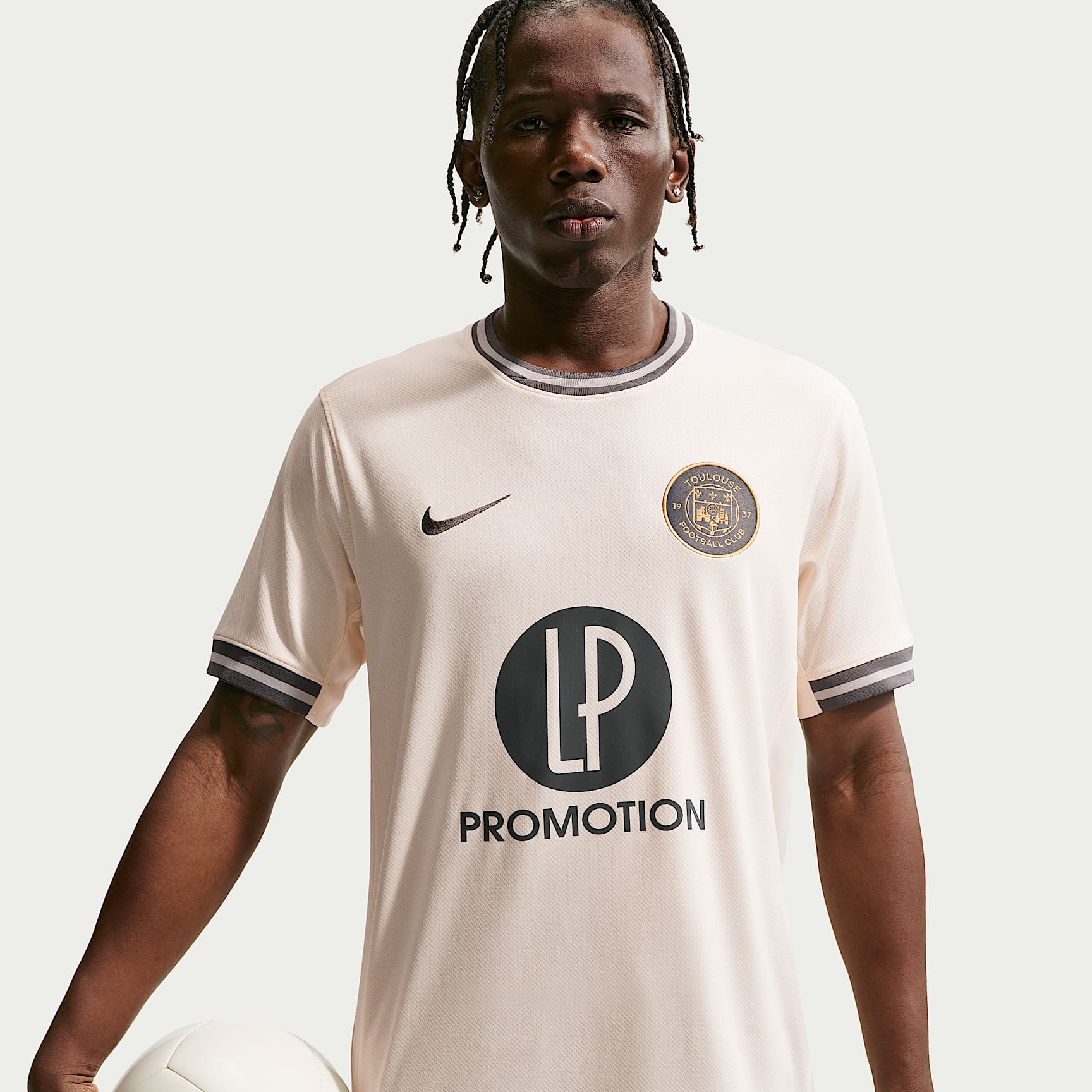 Replika pánského fotbalového dresu Toulouse FC Nike Dri-FIT