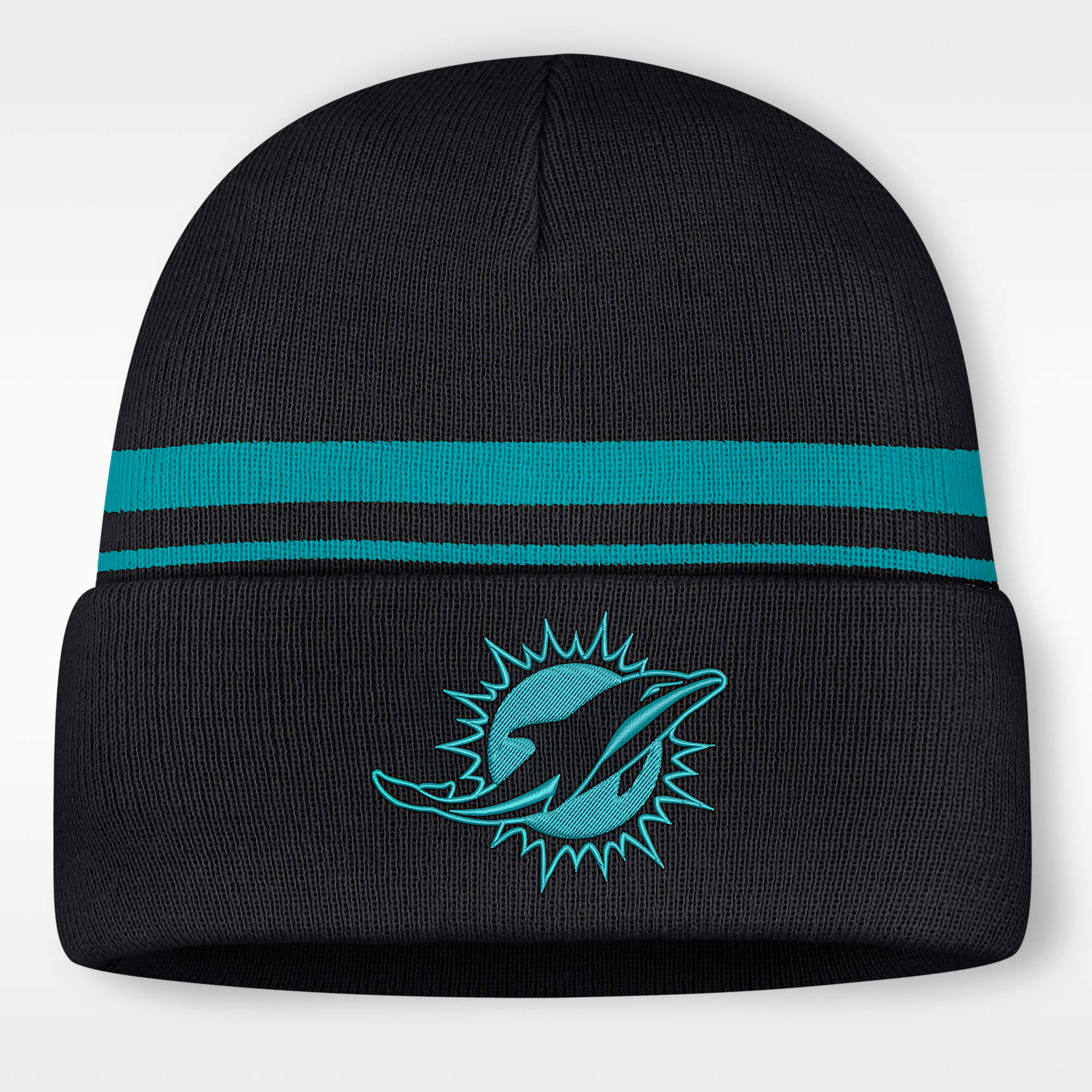Miami Dolphins Primetime Utility Men's Nike NFL Cuffed Beanie