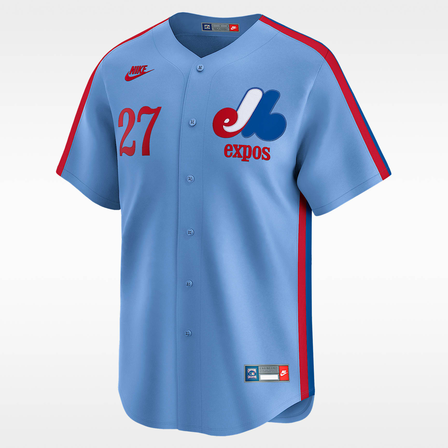 Vladimir Guerrero Montreal Expos Cooperstown Men's Nike Dri-FIT MLB Limited Jersey