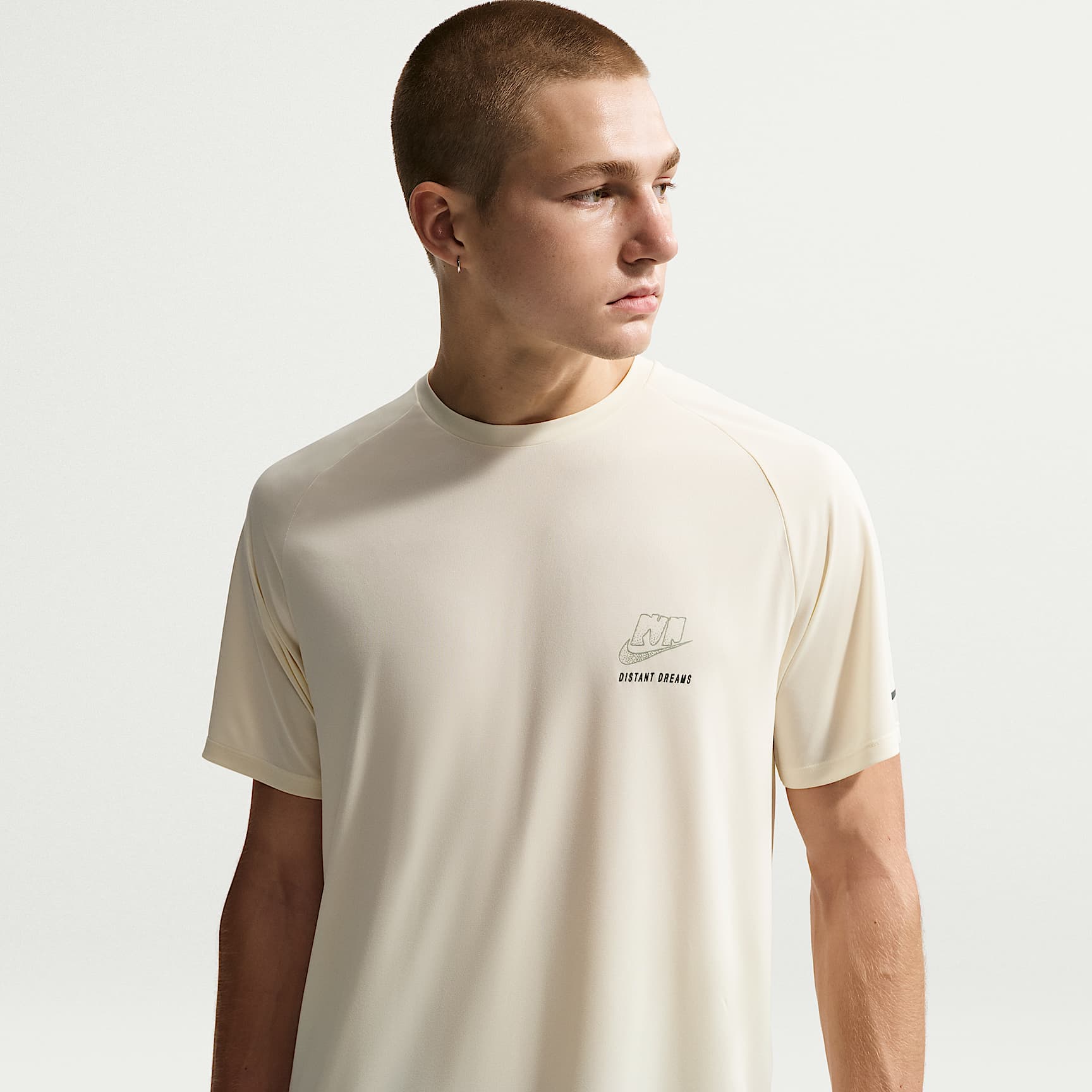 Playera de correr de manga corta Dri-FIT ADV para hombre Nike Stride