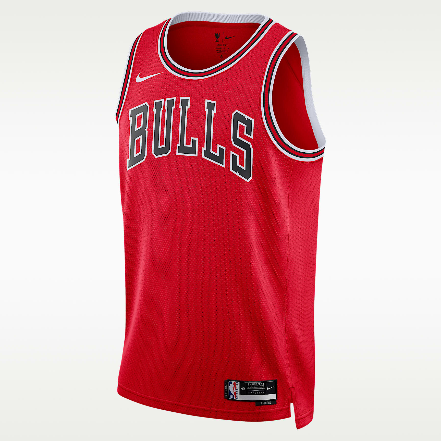 Jersey Nike Dri-FIT de la NBA Swingman para hombre Chicago Bulls Icon Edition