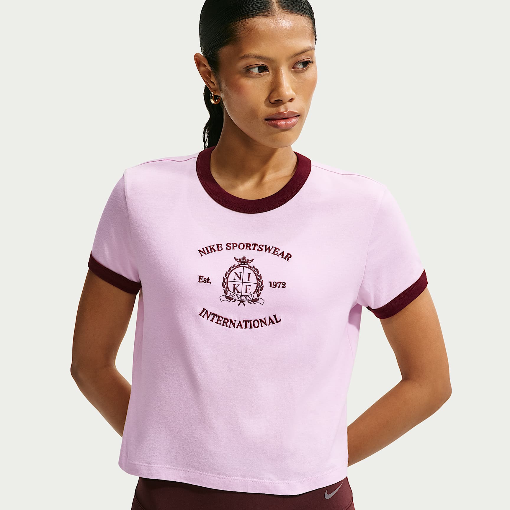 Nike Sportswear Ringer T-skjorte til dame