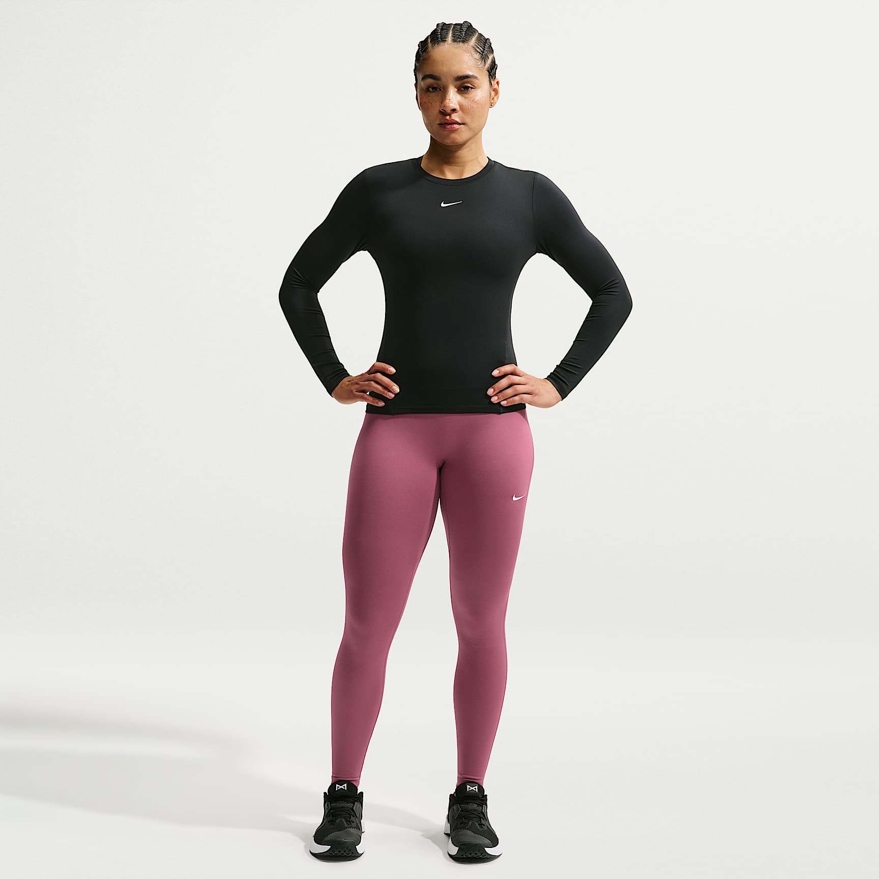 Nike One Seamless Front Women's High-Waisted Full-Length Leggings