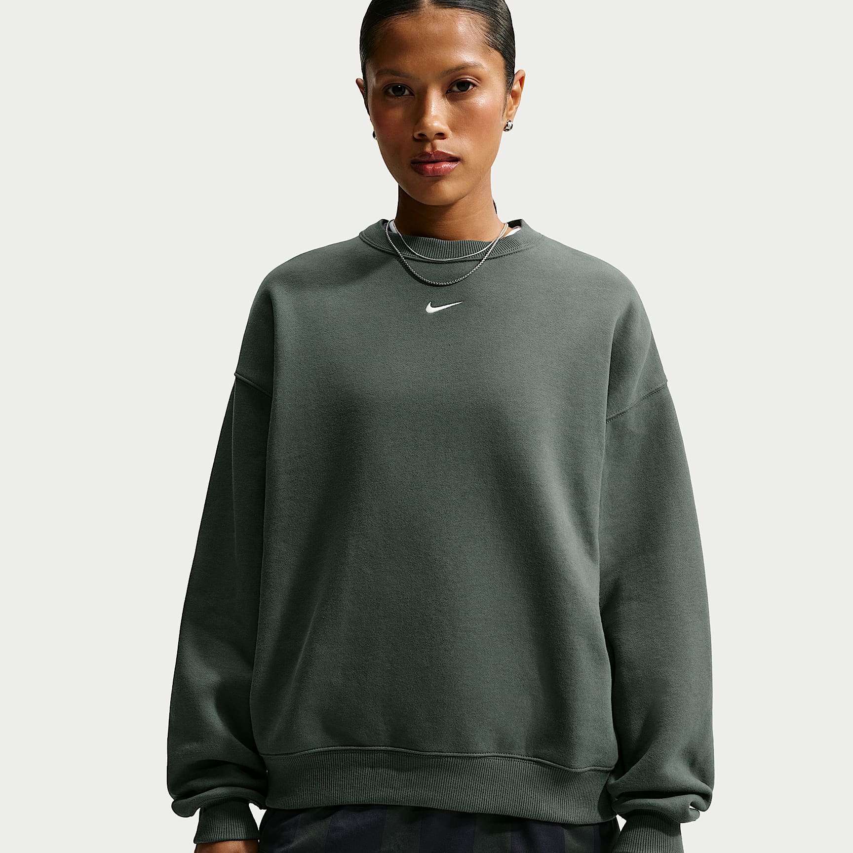 Nike Studio Fleece Medium Weight Women's Oversized Crew