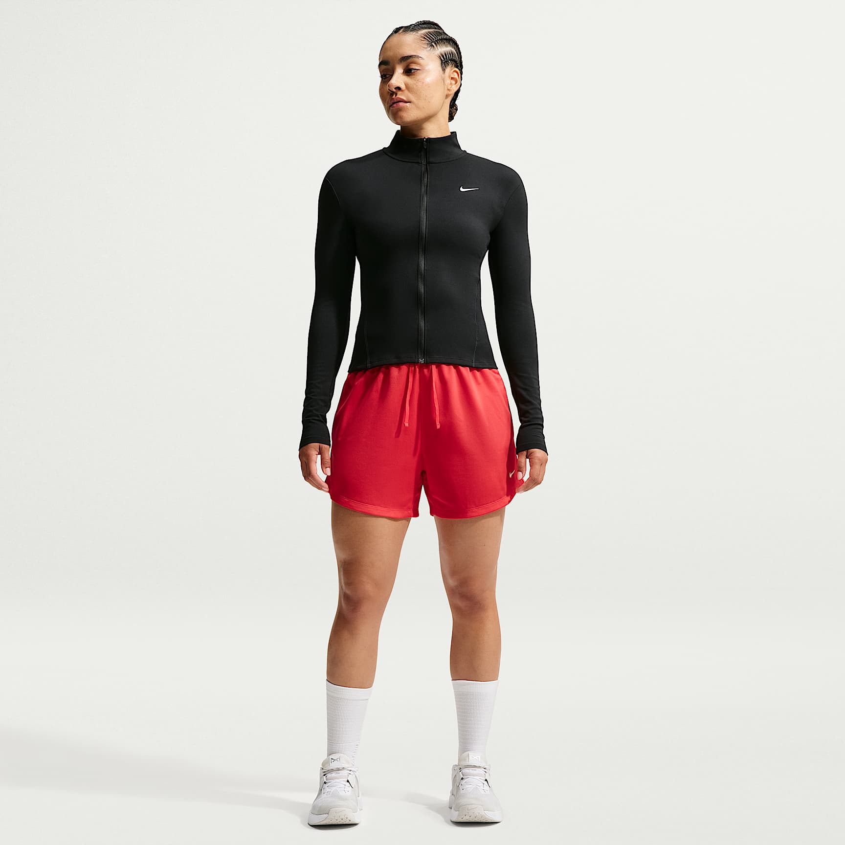 Nike Attack Women's Dri-FIT Mid-Rise 4" Shorts