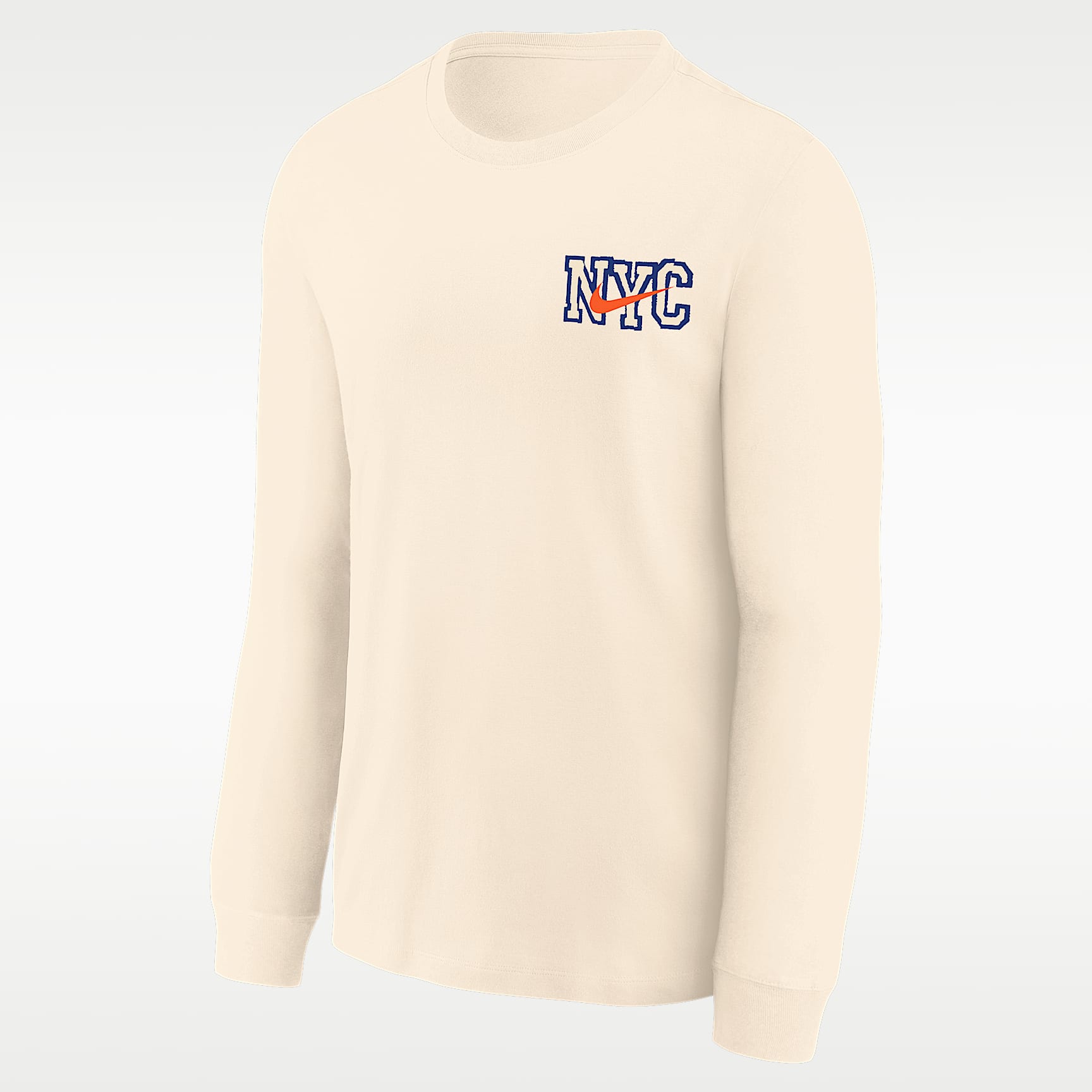 New York Knicks Essential City Edition Big Kids' Long-Sleeve T-Shirt