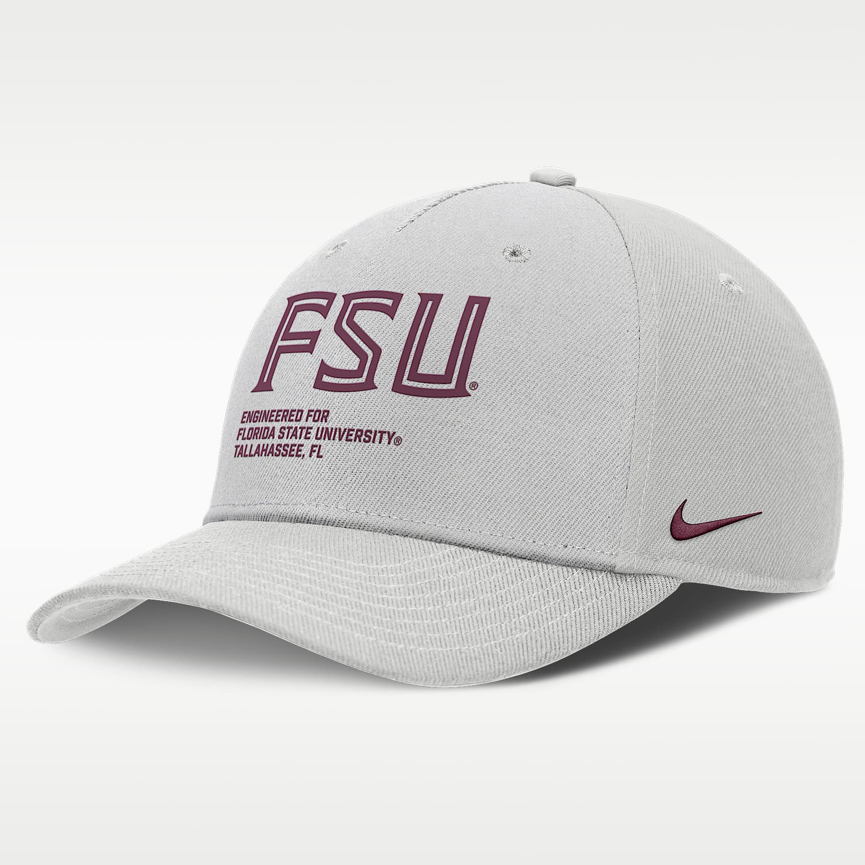 Florida State On-Field Primetime Rise Men's Nike College Adjustable Hat