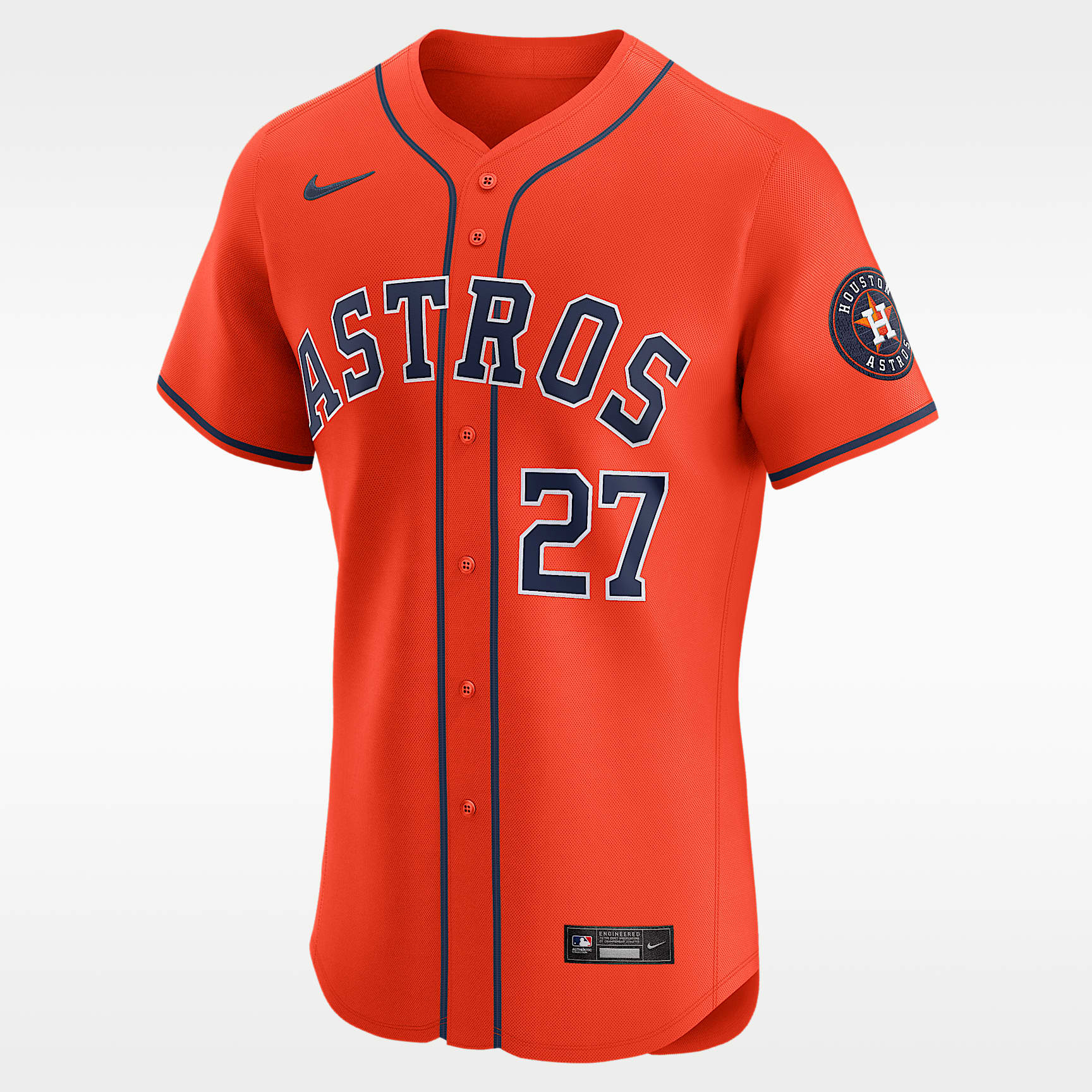 Jose Altuve Houston Astros Men's Nike Dri-FIT ADV MLB Elite Jersey