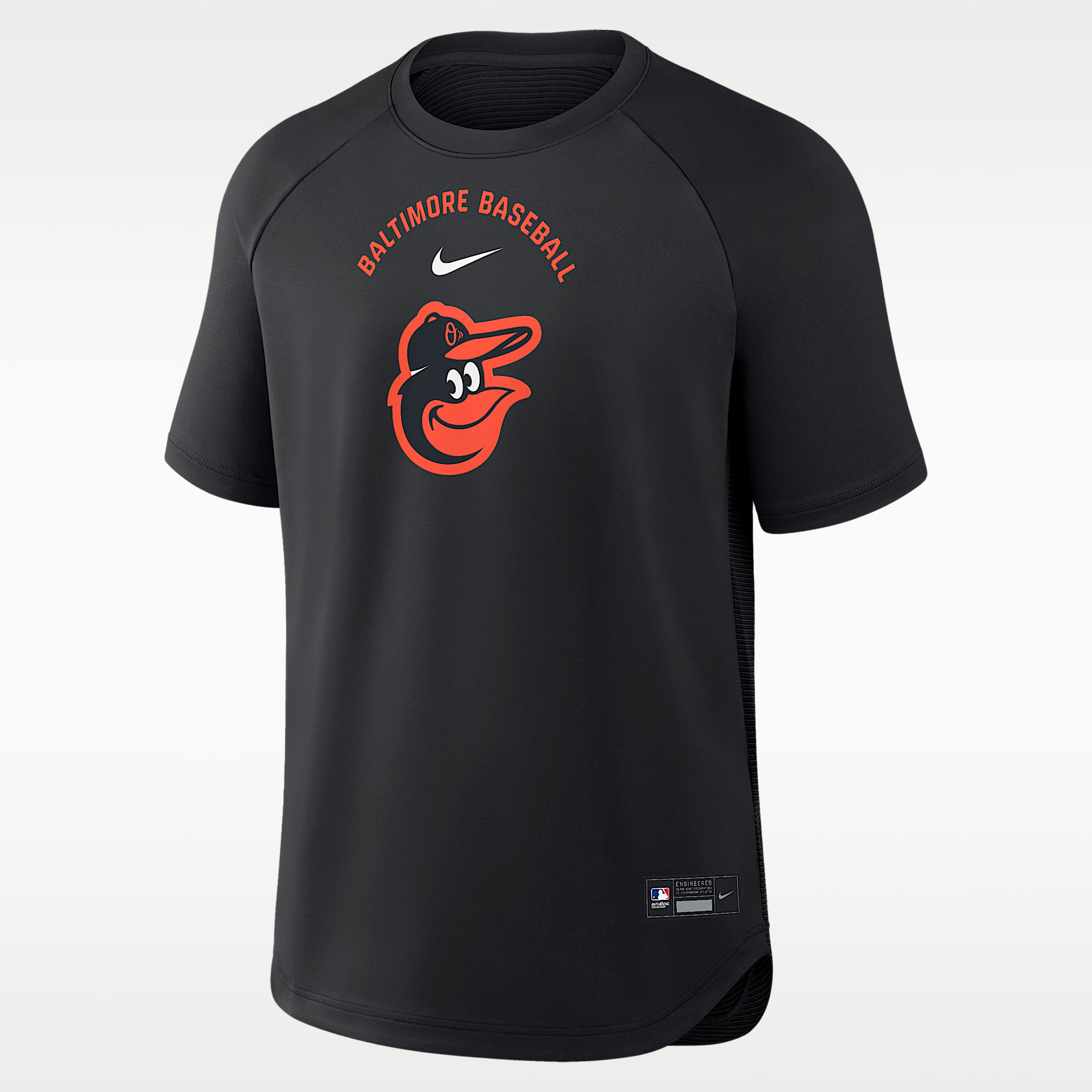 Baltimore Orioles Authentic Collection Batting Practice Pregame Men's Nike Dri-FIT MLB Top