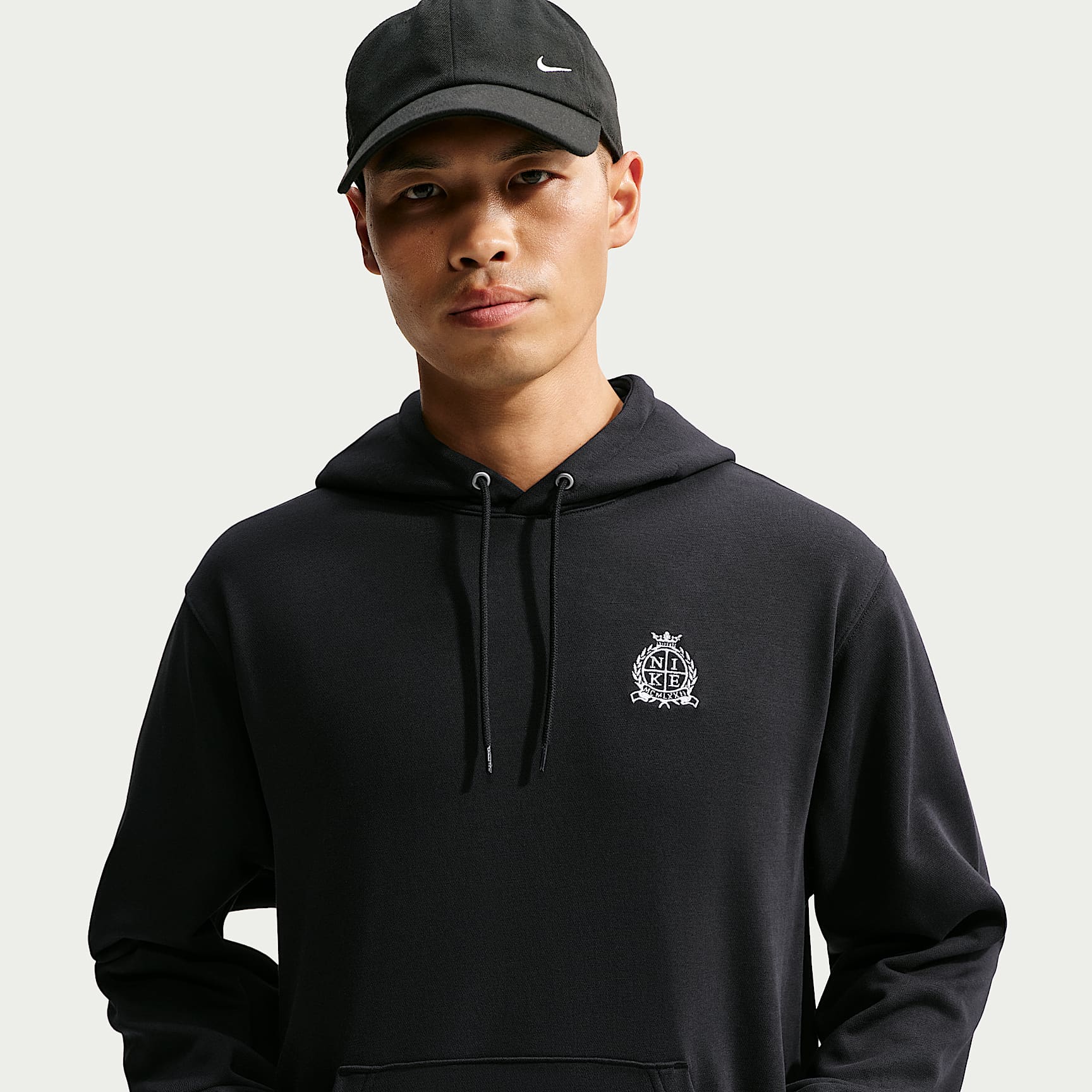 Felpa con cappuccioin French Terry Nike Sportswear Club - Uomo