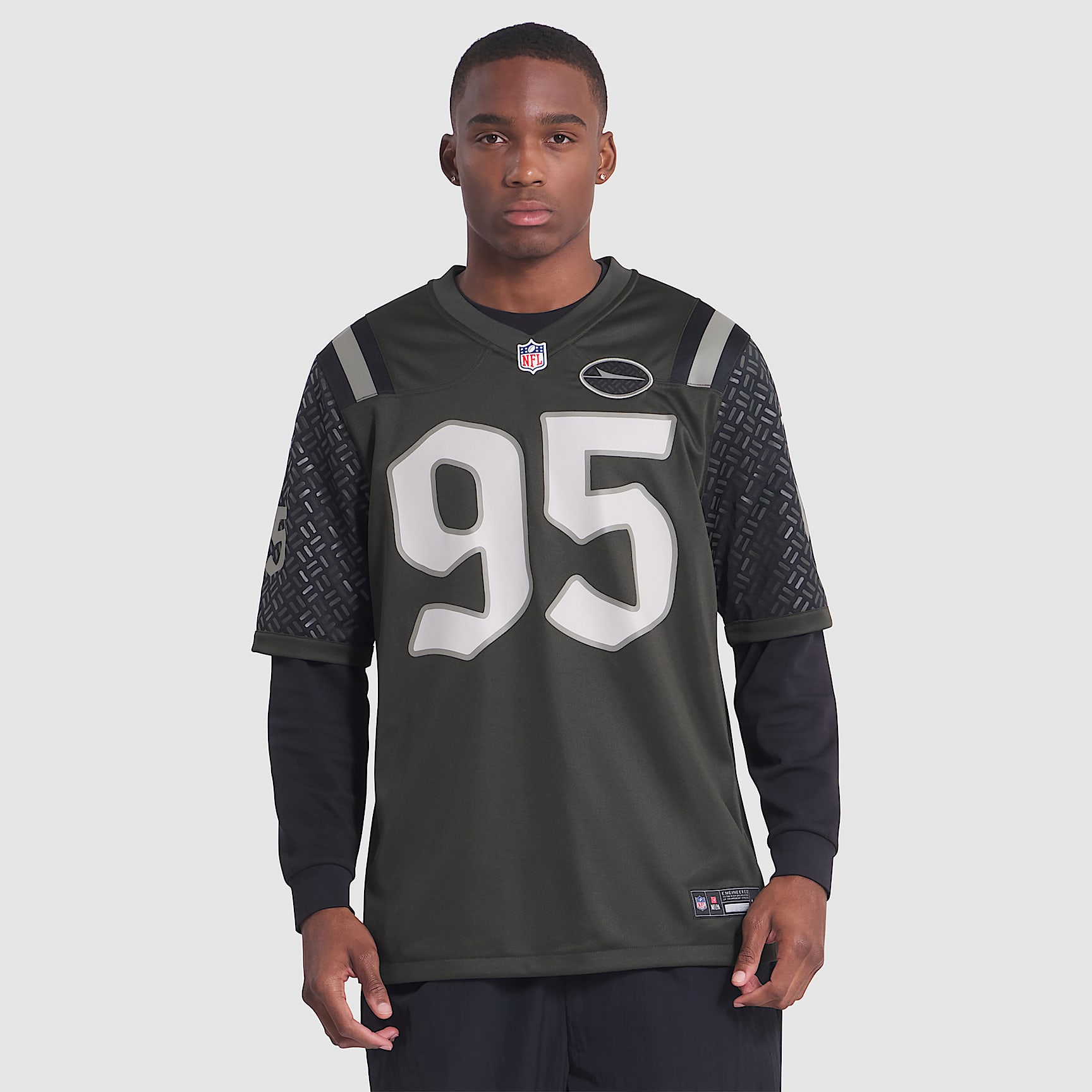 Quinnen Williams New York Jets Rivalries Collection Men’s Nike NFL Game Jersey