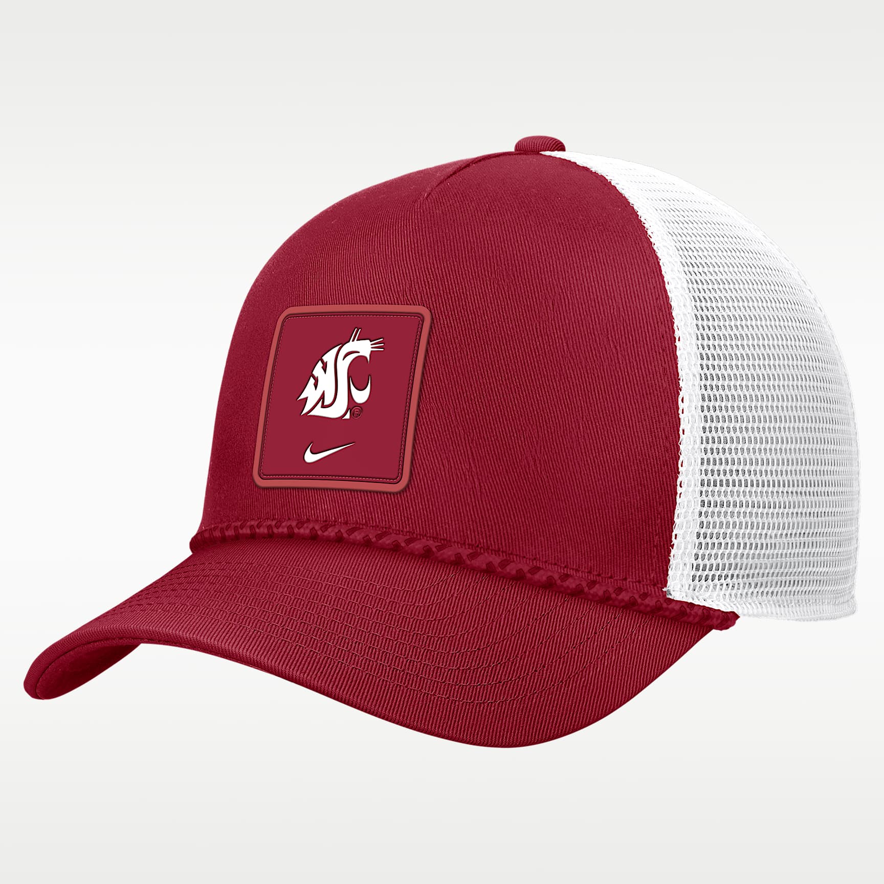 Washington State Sideline Rope Men's Nike College Trucker Adjustable Hat