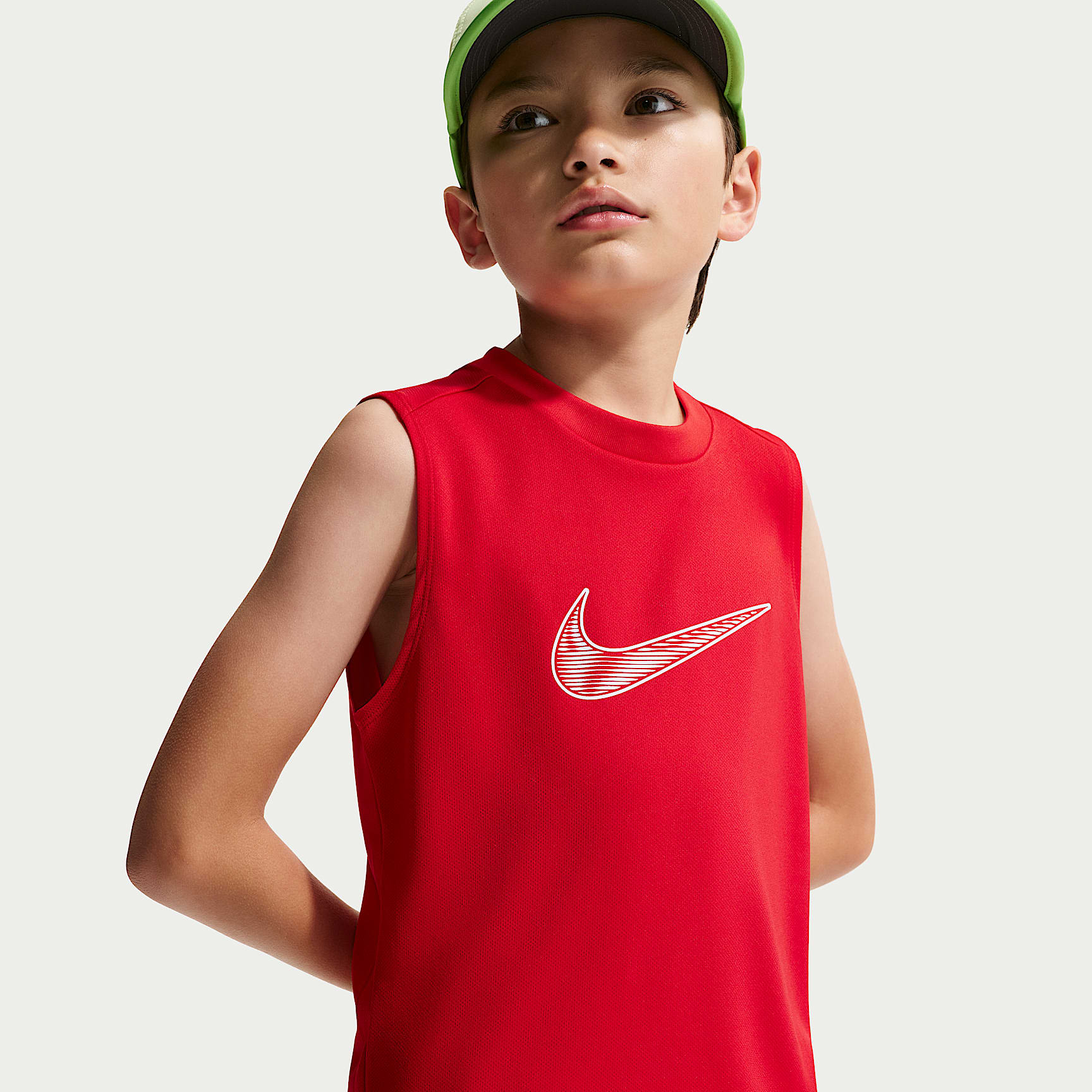 Nike Multi Big Kids' (Boys') Dri-FIT Sleeveless Top