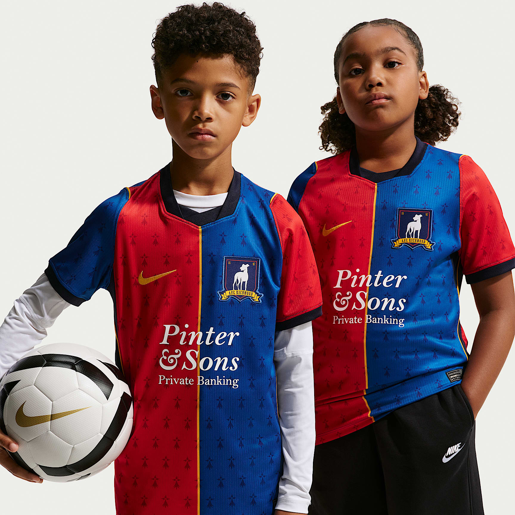 AFC Richmond 2026 Stadium Home Older Kids' Nike Dri-FIT Football Replica Shirt