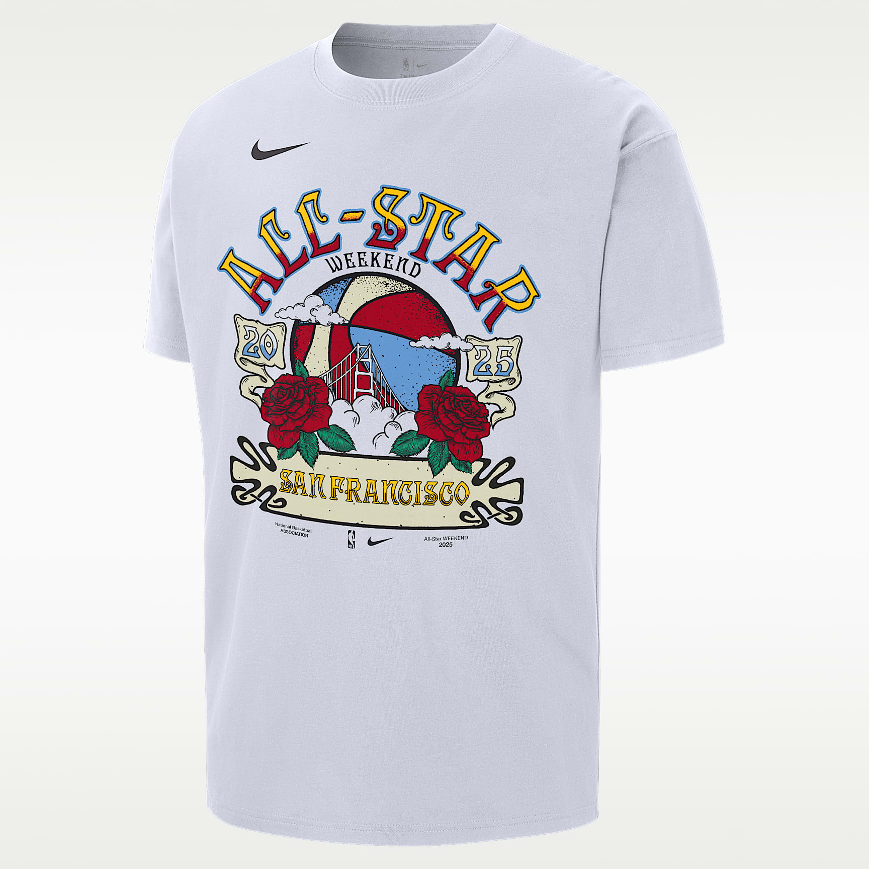 Playera Nike de la NBA Max90 para hombre 2025 All-Star Weekend