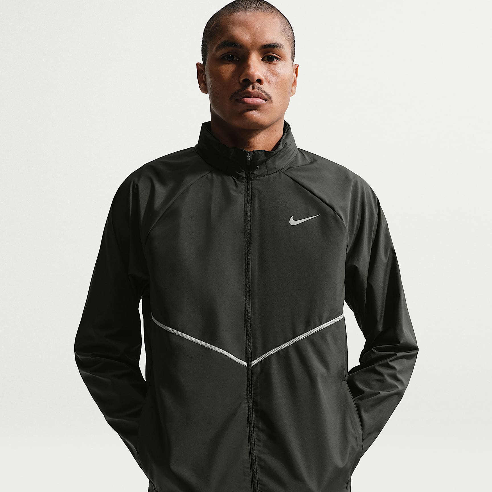 Nike Miler Repel Laufjacke mit UV-Schutz (Herren)