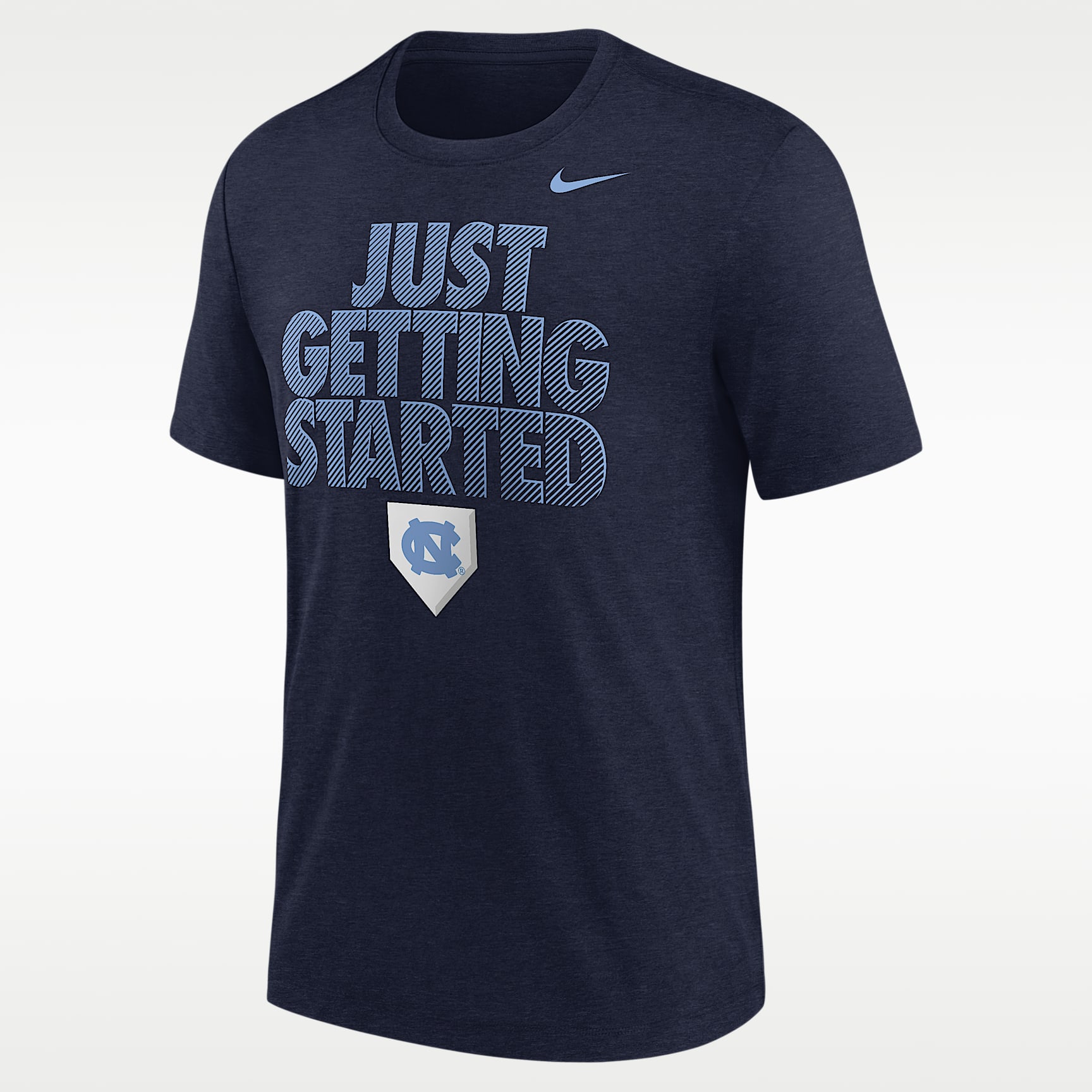 Playera de béisbol de manga corta para hombre Nike College (North Carolina Tar Heels)