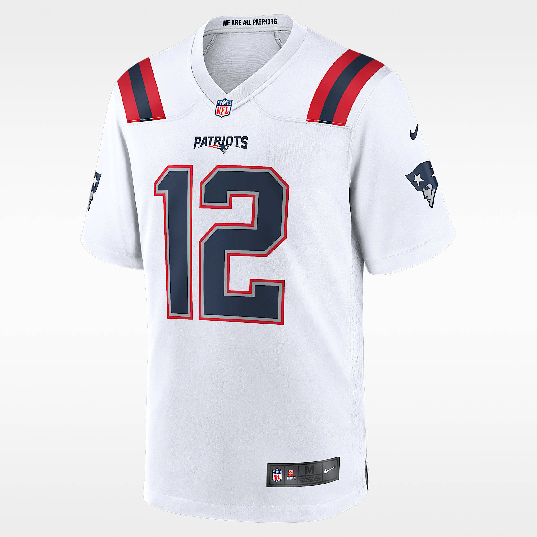 Tom Brady New England Patriots Retired Men's Nike NFL Game Jersey