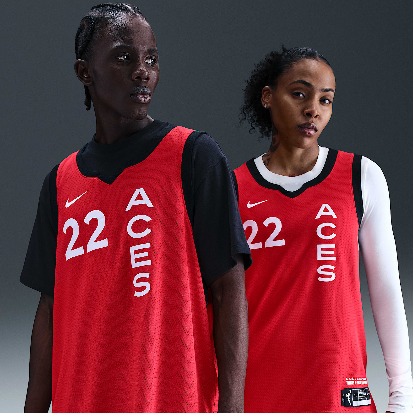 Jersey Nike Dri-FIT de la WNBA Victory A'ja Wilson Las Vegas Aces 2024 Rebel Edition