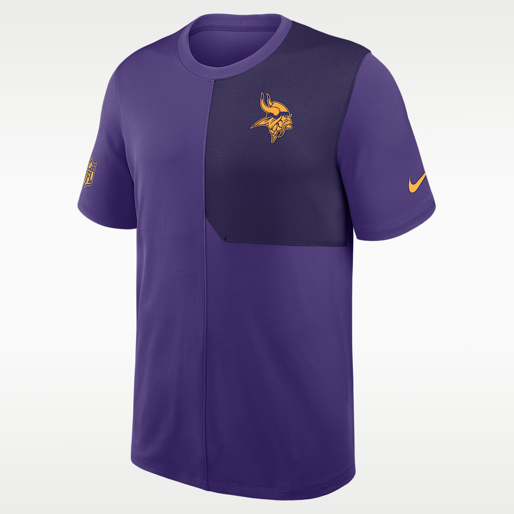Minnesota Vikings Sideline Coach Men's Nike Dri-FIT NFL Top