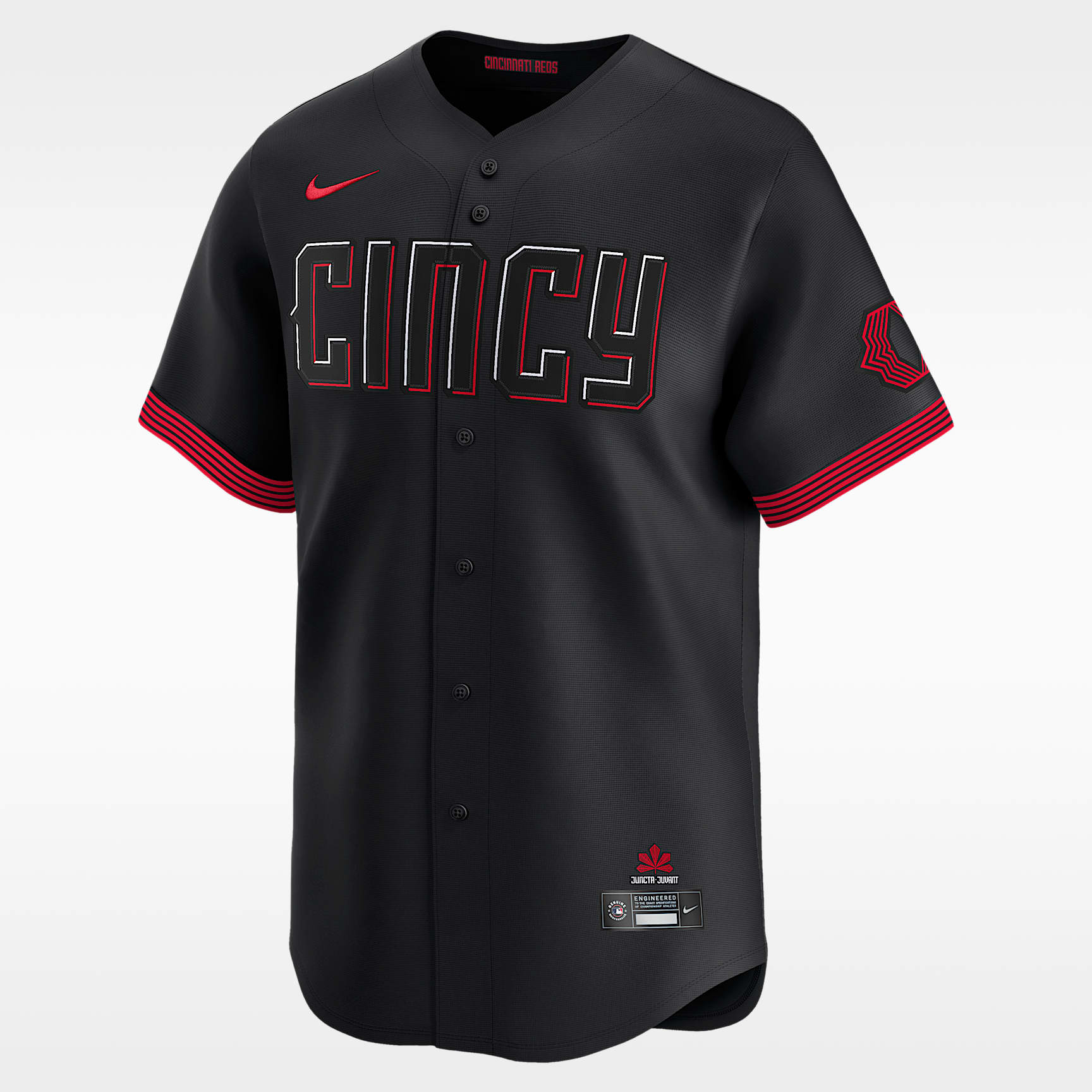 Jersey Nike Dri-FIT ADV de la MLB Limited para hombre Barry Larkin Cincinnati Reds City Connect