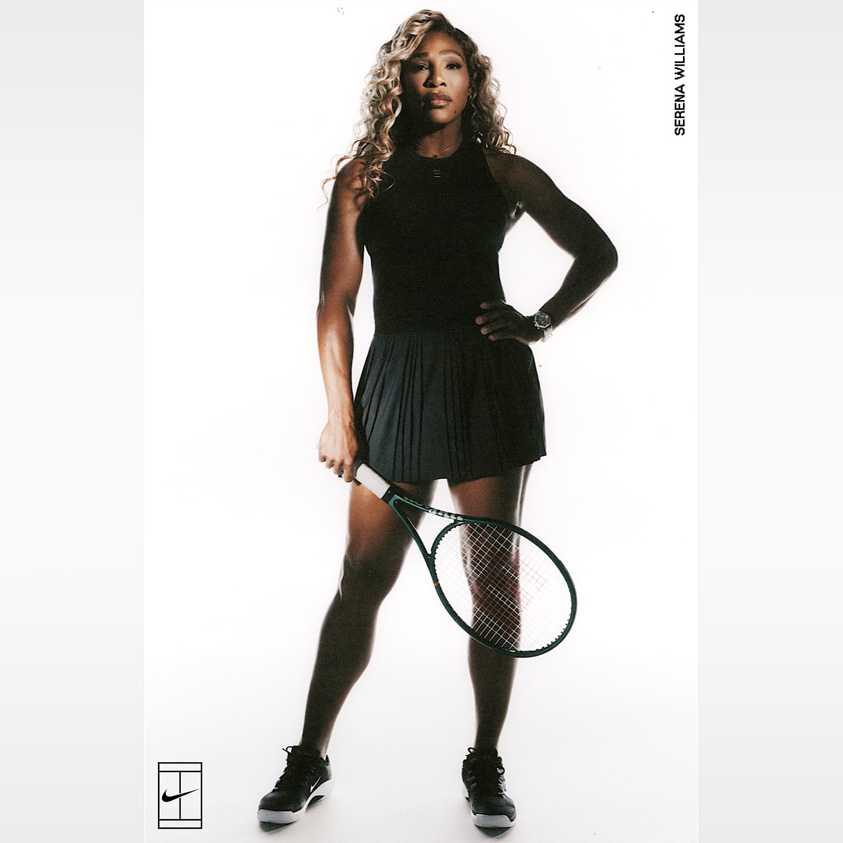 Serena Williams NikeCourt Poster 22" x 34"