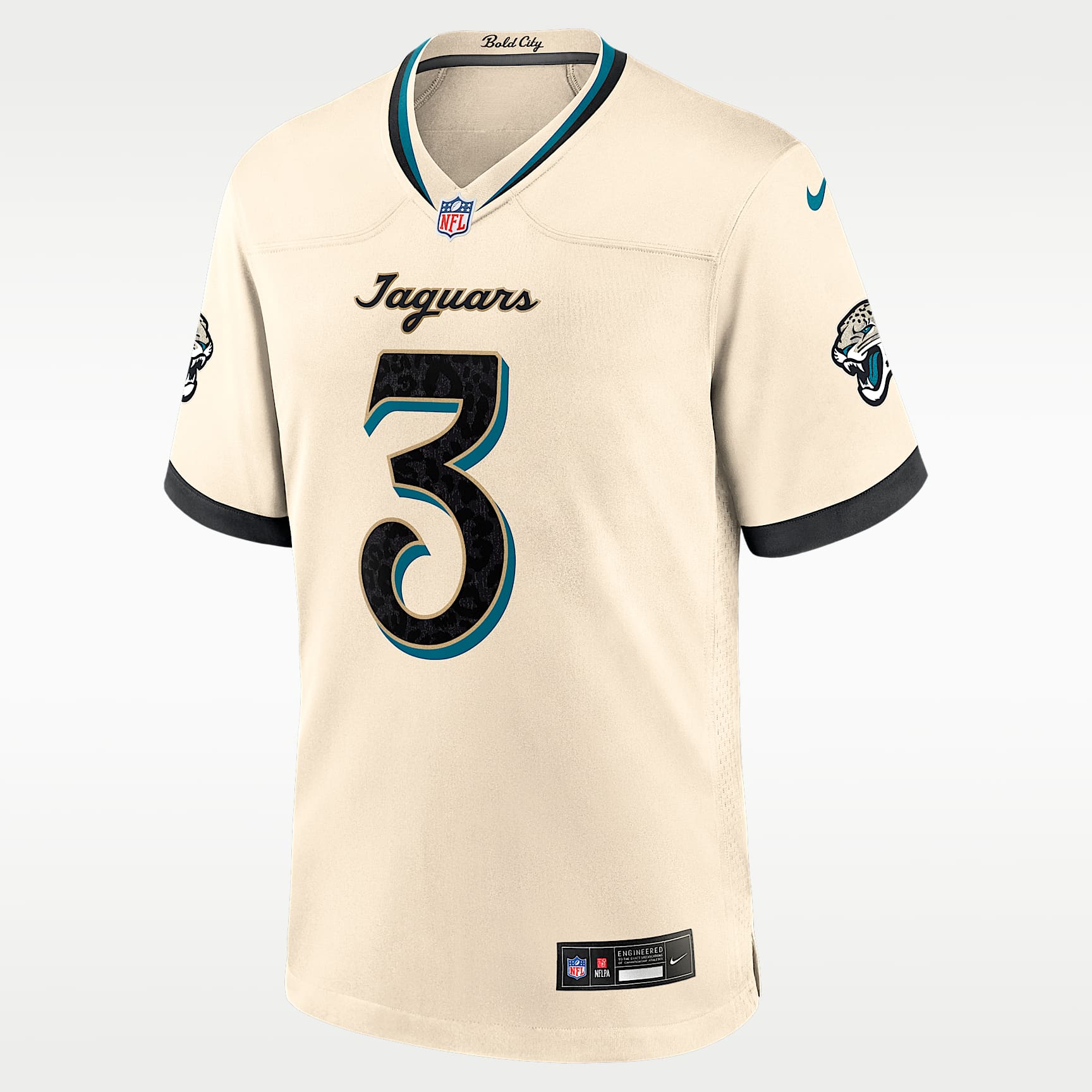 Jakobi Meyers Jacksonville Jaguars Rivalries Collection Men's Nike NFL Game Jersey
