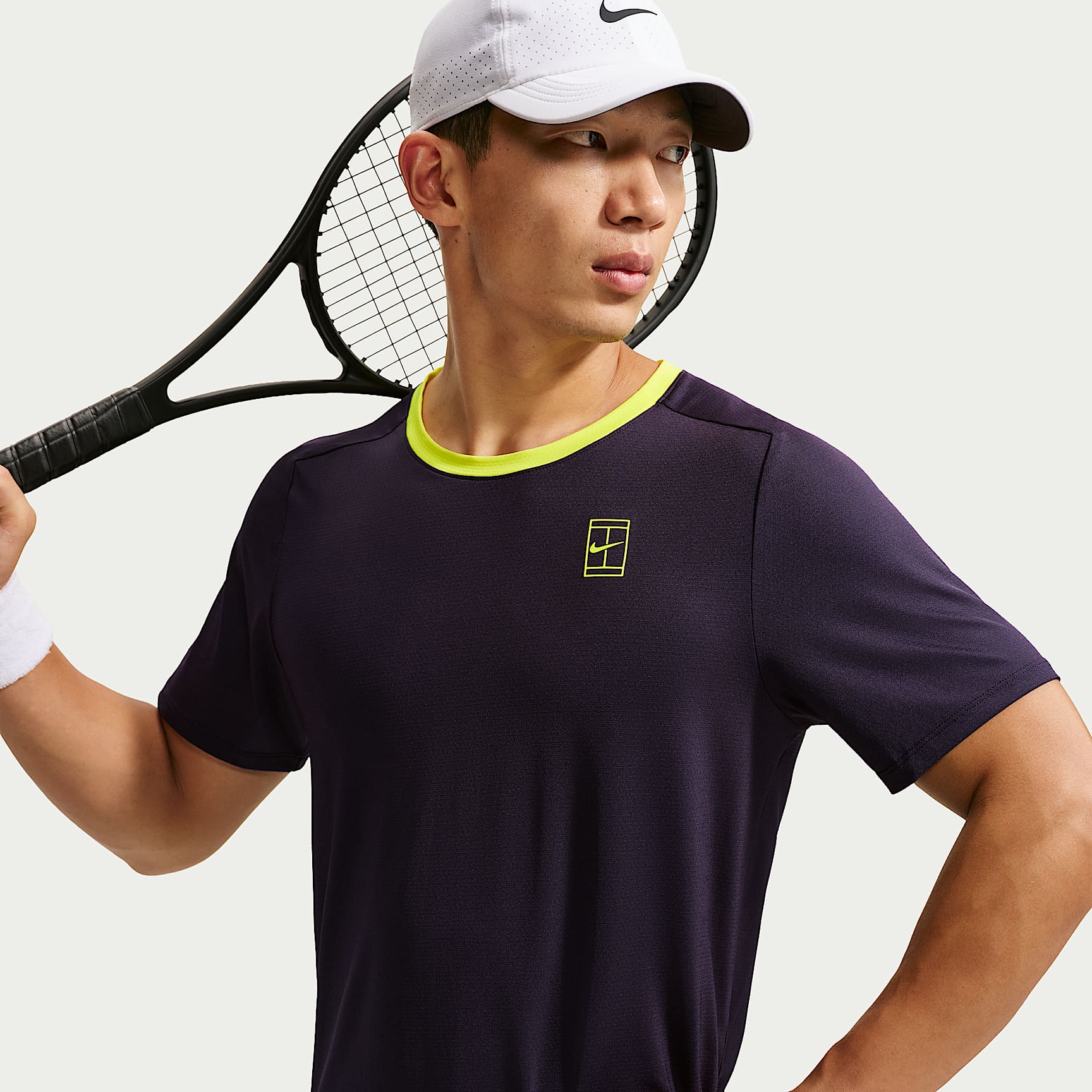 ナイキコート アドバンテージ メンズ Dri-FIT テニストップ
