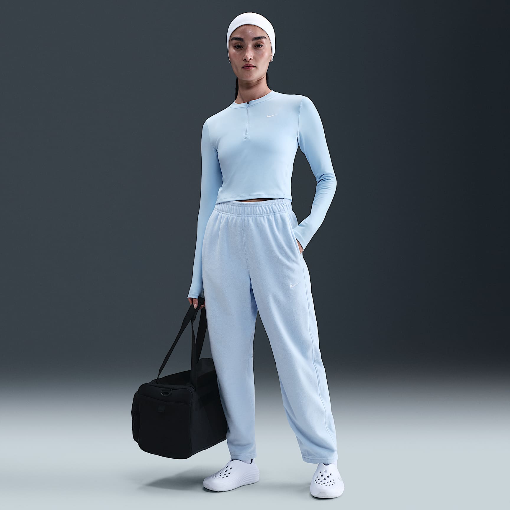 ナイキ ワン ウィメンズ Therma-FIT ミッドライズ フリース パンツ