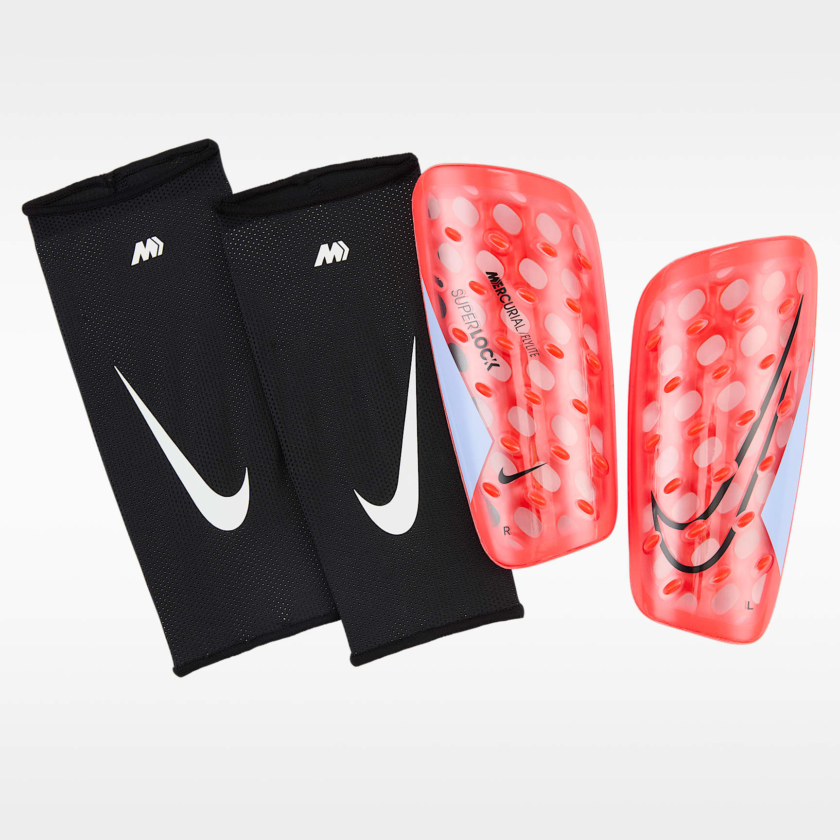 Nike Mercurial FlyLite SuperLock Soccer Shin Guards