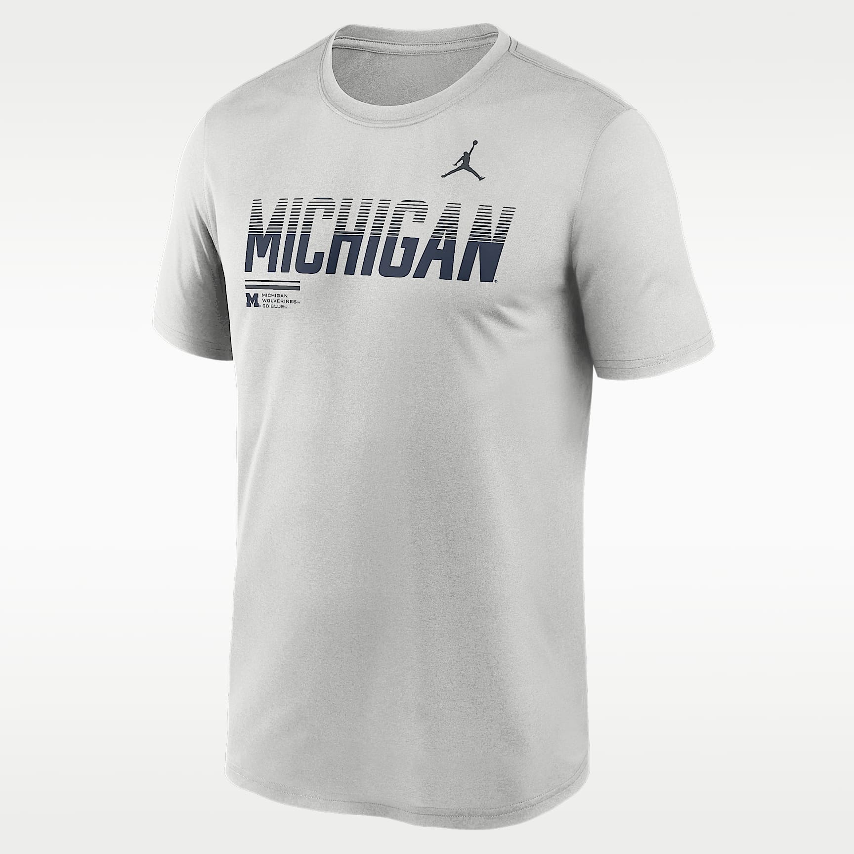 Michigan Sideline Legend Men's Jordan Brand Dri-FIT College T-Shirt