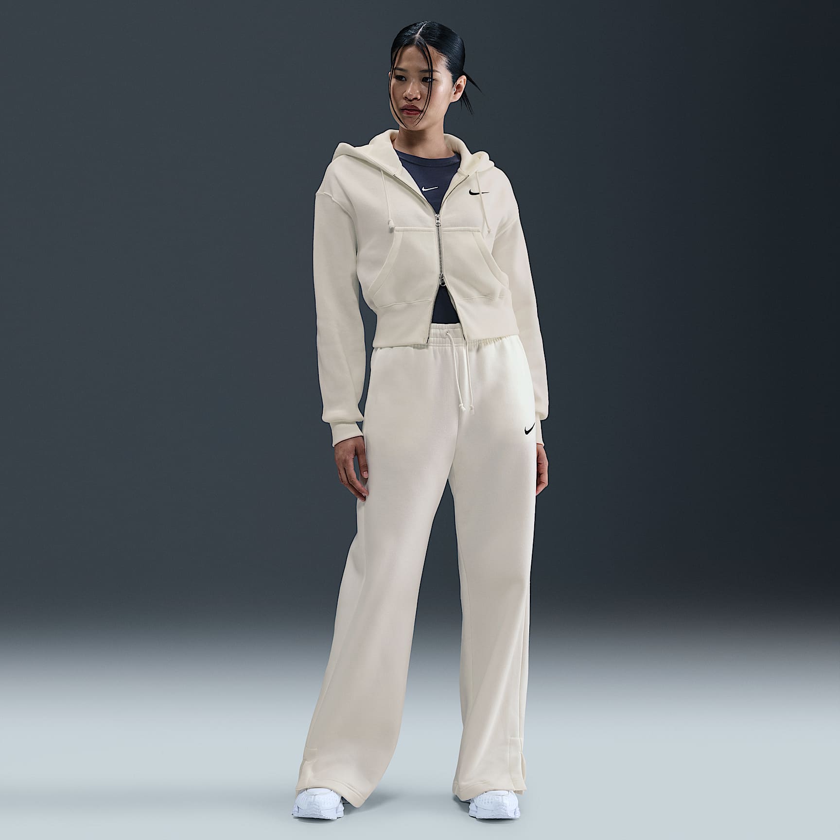 Nike Sportswear Phoenix Fleece Women's High-Waisted Wide-Leg Pants