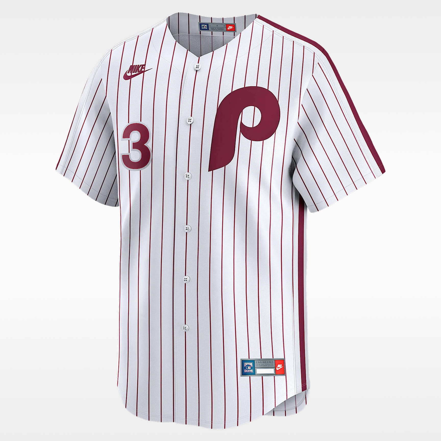 Bryce Harper Philadelphia Phillies Cooperstown Men's Nike Dri-FIT MLB Limited Jersey
