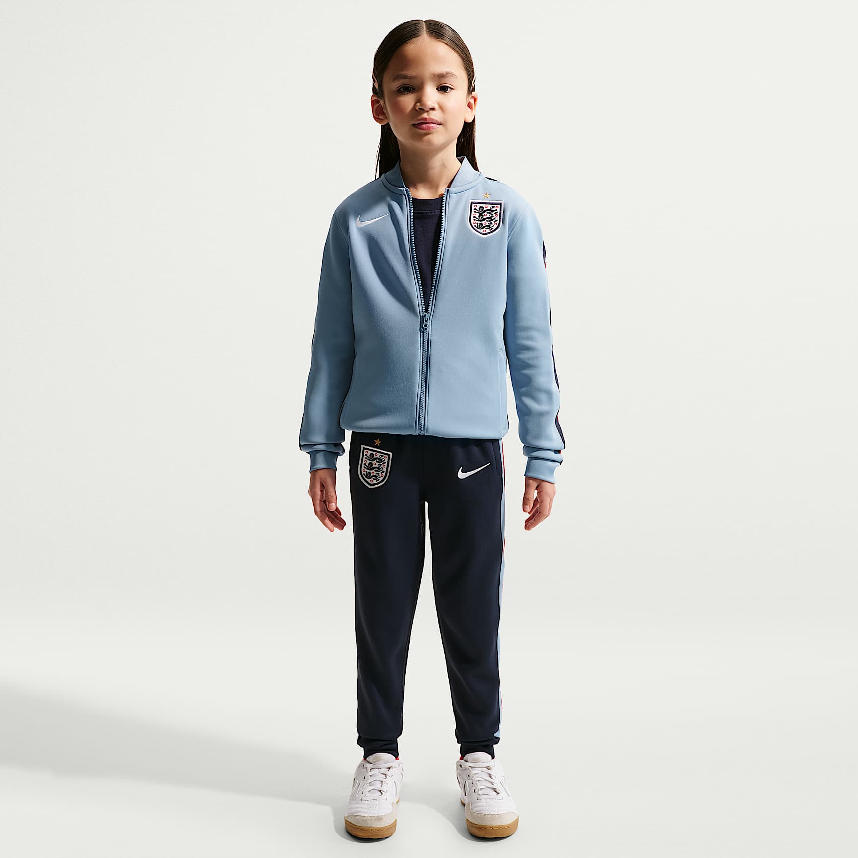 England Strike Younger Kids' Nike Dri-FIT Football Knit Tracksuit
